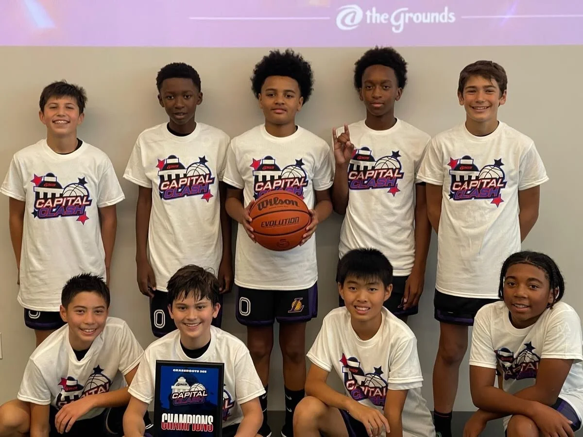 @lakeshow2032 4-0 CHAMPS @grassroots365 20+ margin #LakeshowFam💜💛