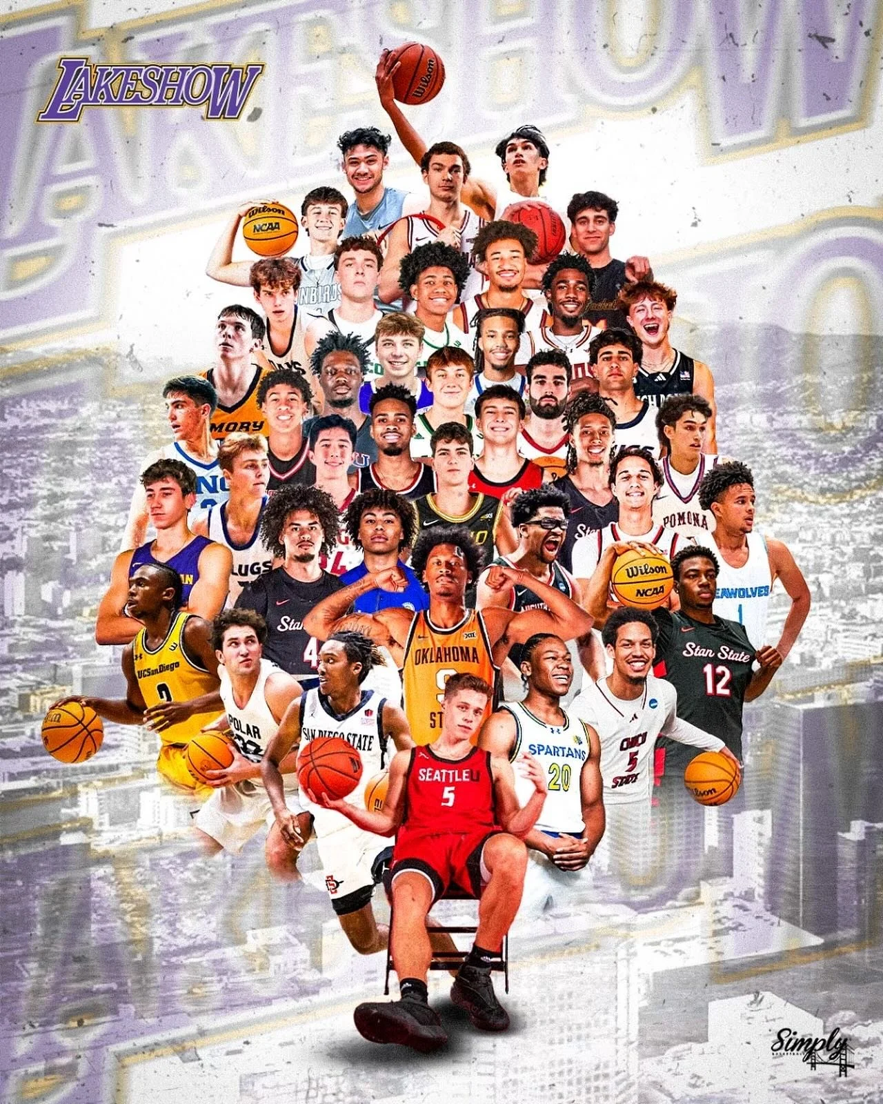 COLLEGE is HERE📍Goodluck to OUR PROUD ALUMNI #LakeshowFam💜💛 @simplyy_bball
