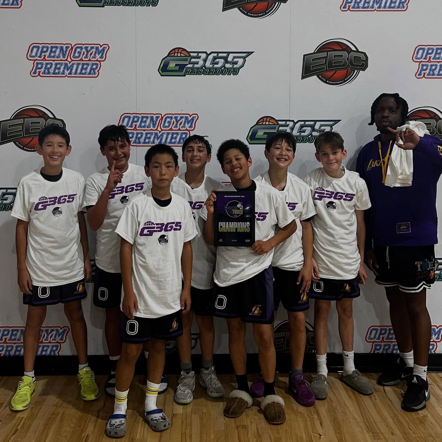 12U Oyewole STORMS BACK!!! @grassroots365 CHAMPS🥇#LakeshowFam💜💛
