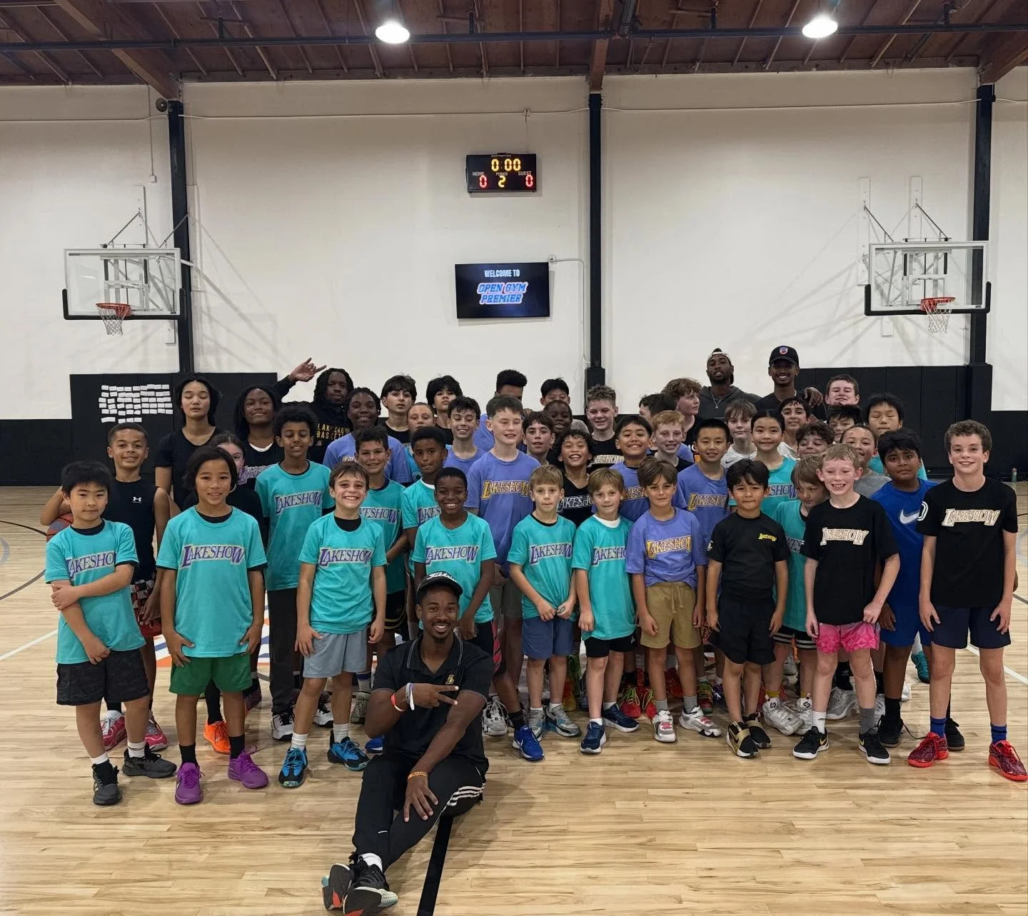 GRATEFUL 🦃🏀 #LakeshowFamily💜💛