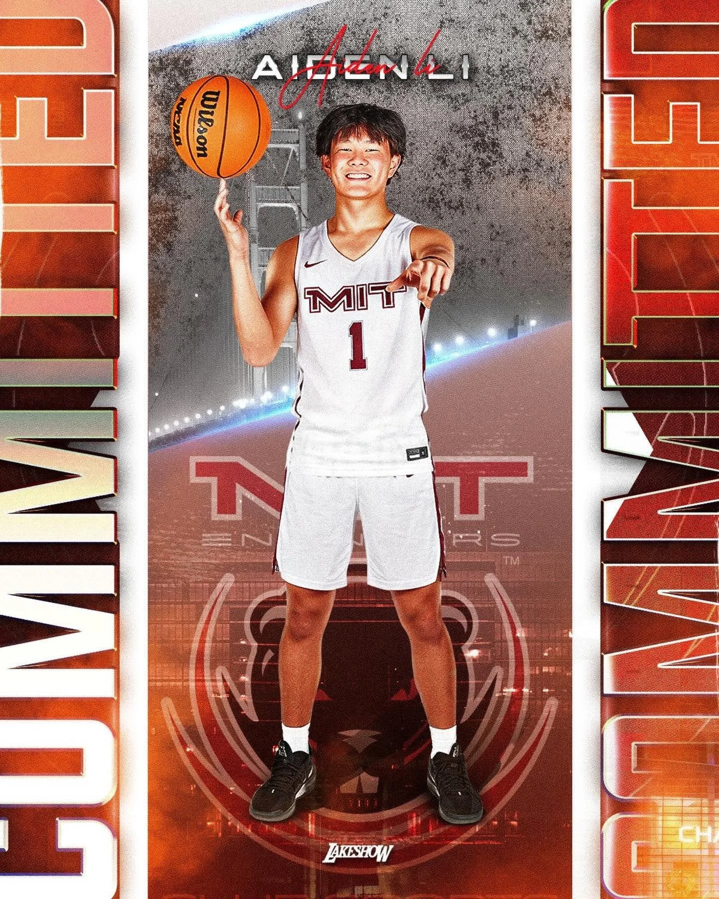 @a1den.li MIT COMMITTED✍🏼 PROUD of Aiden ON &amp; OFF the court! #StudentAthlete #LakeshowFam💜💛