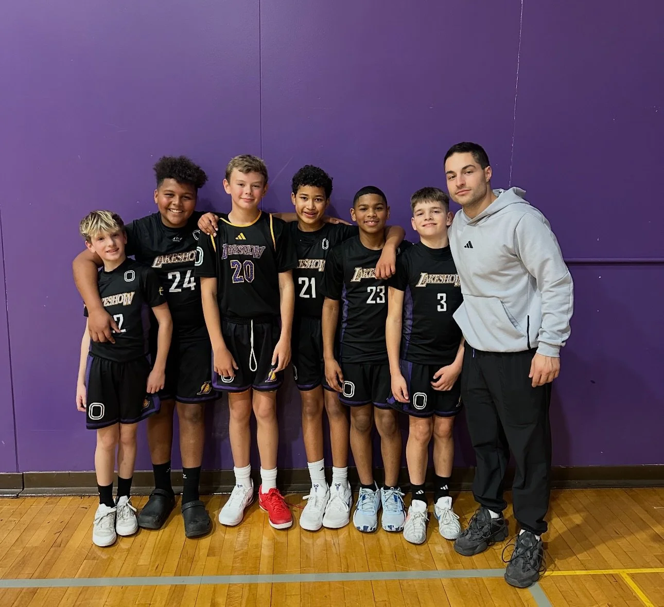 11U Fuca 3SSB 8-0‼️ @jr3ssb ///
#LakeshowFam💜💛 #jr3ssb