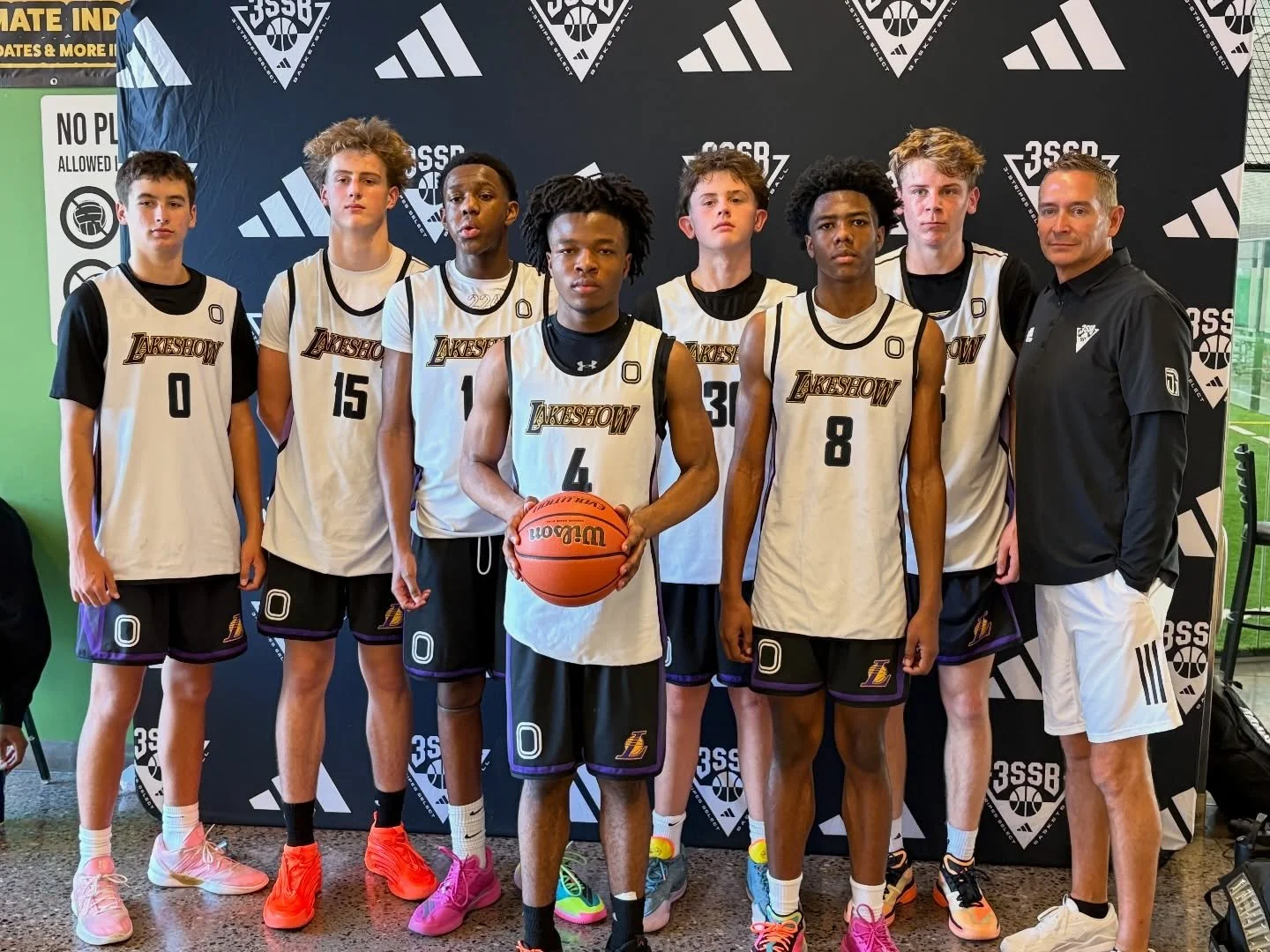 Lakeshow 2030 3SSB 7-1 🙌 @jr3ssb ///
#LakeshowFam💜💛 #3SSB