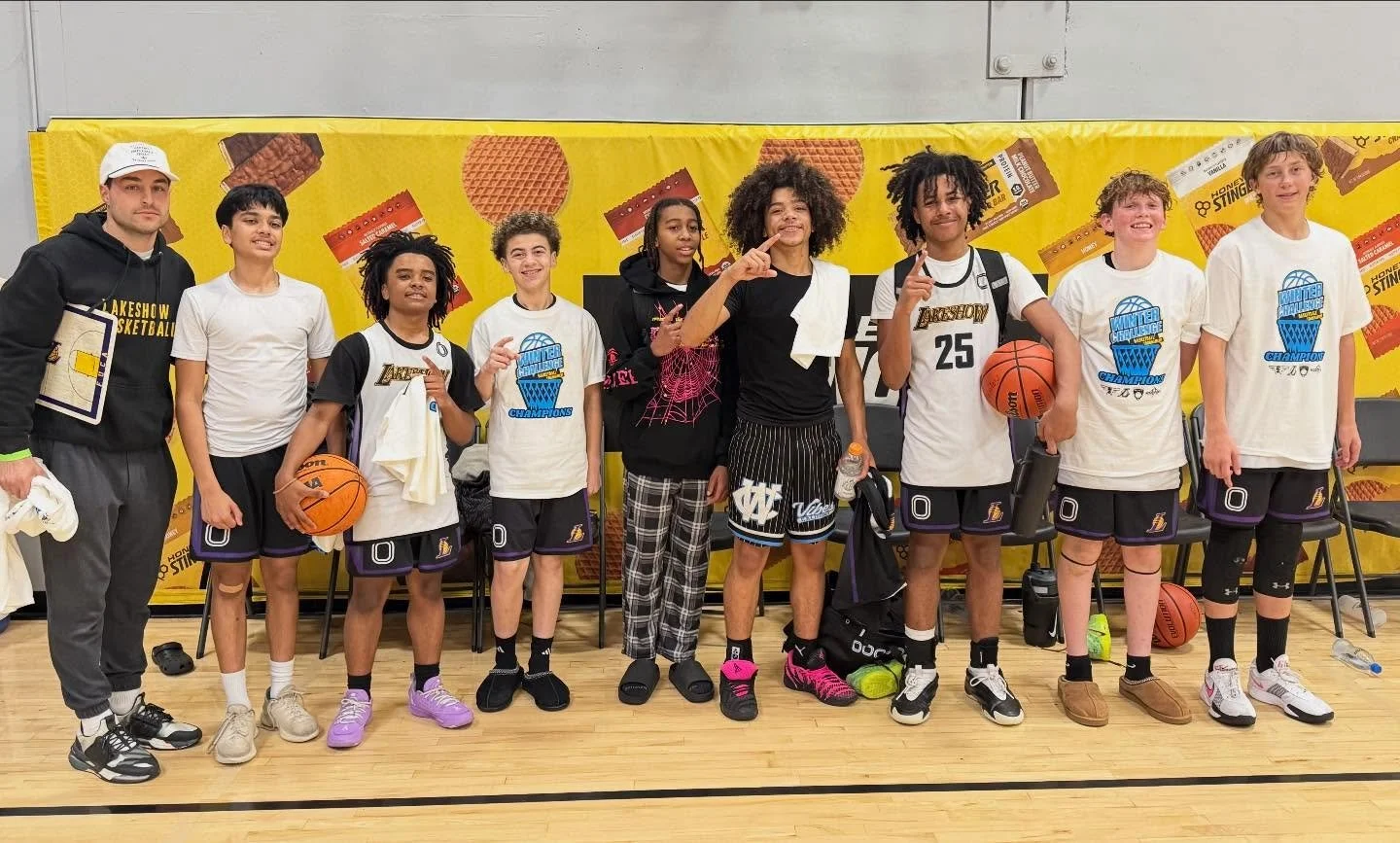 14U Fuca WINTER CHALLENGE🥇#LakeshowFam💜💛