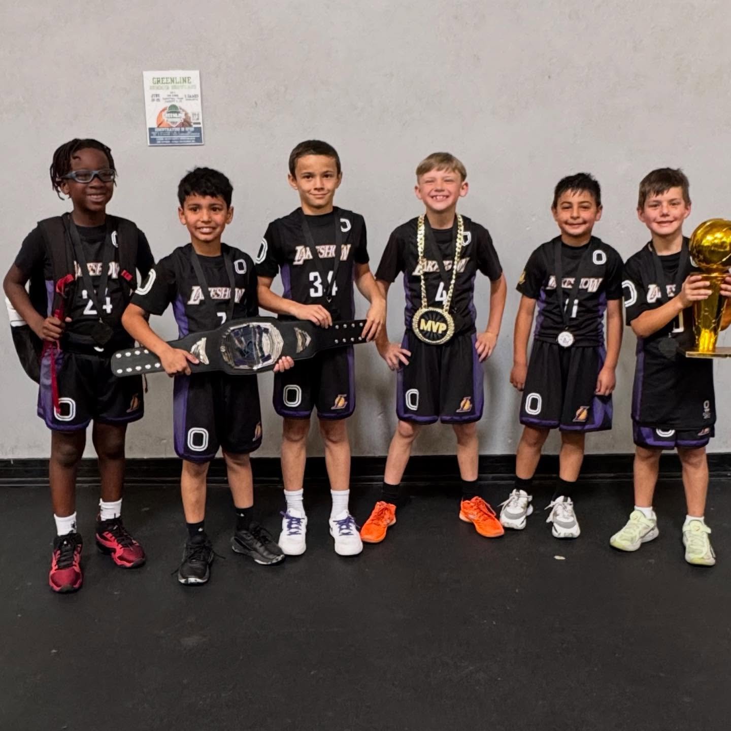 8U @bayareaflightevents CHAMPS🥇#LakeshowFam💜💛