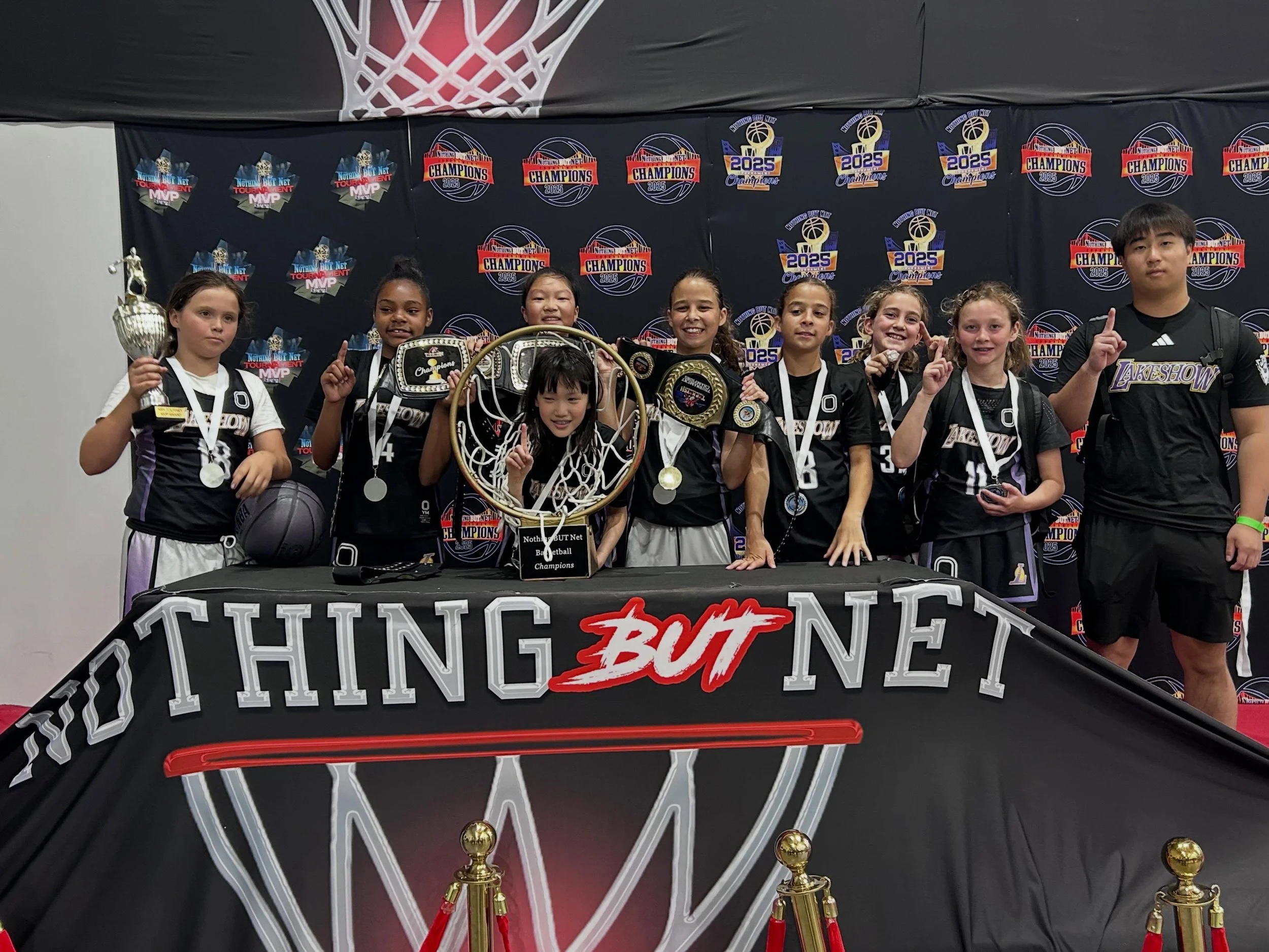 Lakeshow 11U Ma Memorial Day Madness Champions!!