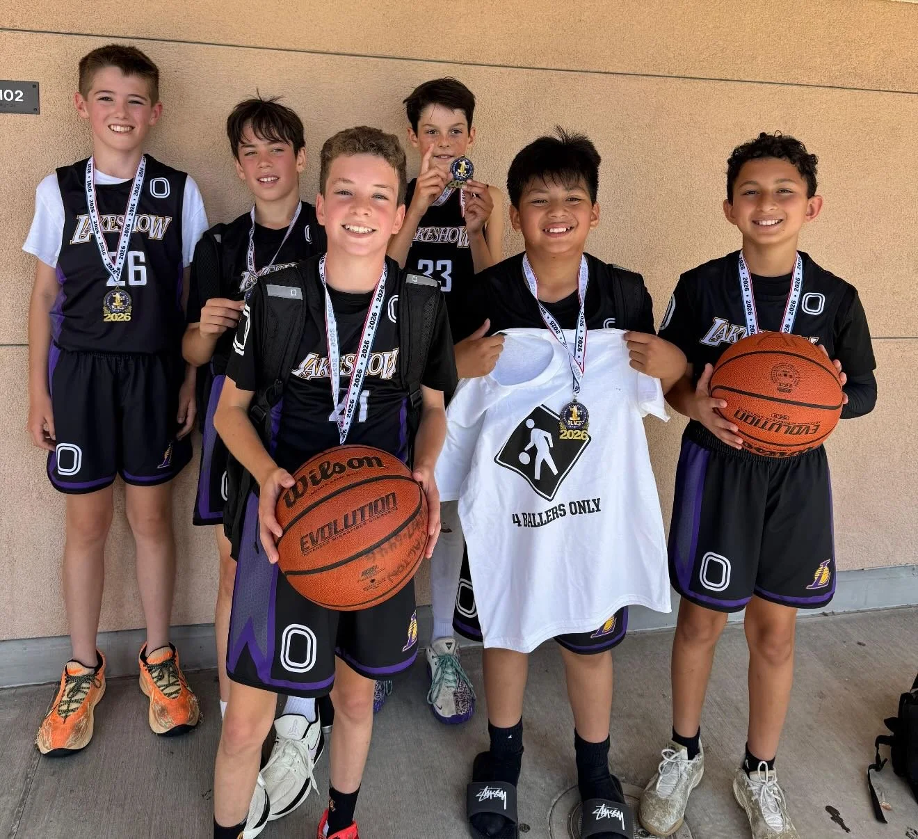 11U Pickney @4ballers_only &amp; @gsg.hoops Memorial🥇#LakeshowFam💜💛