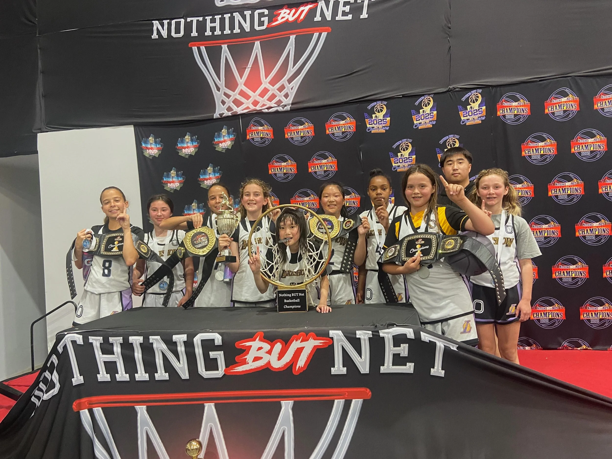Lakeshow 11U Ma with another tournament win!
💪💜💛