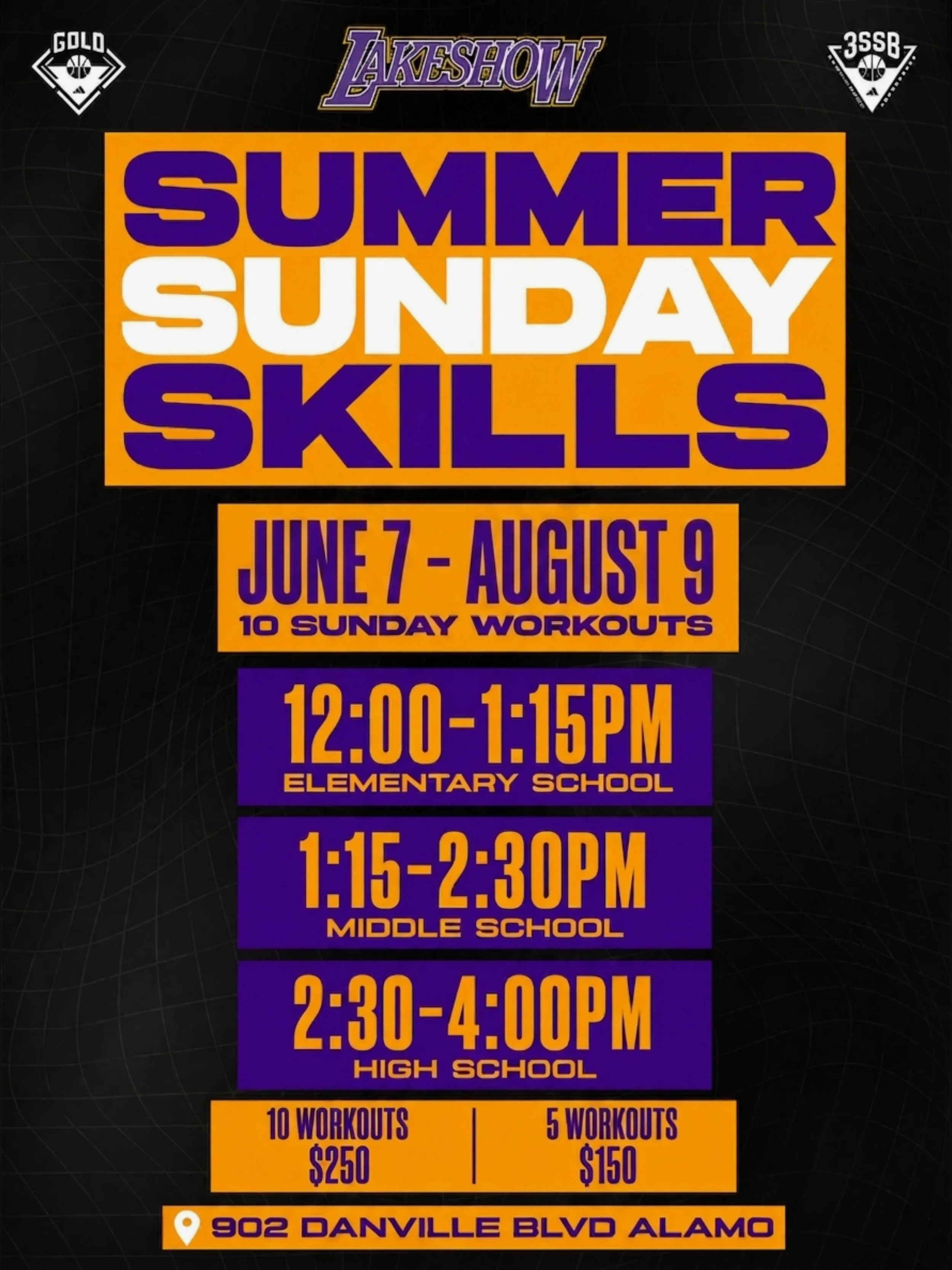 SUMMER SKILLS 🏀 #OutworkEveryone #LakeshowFam💜💛