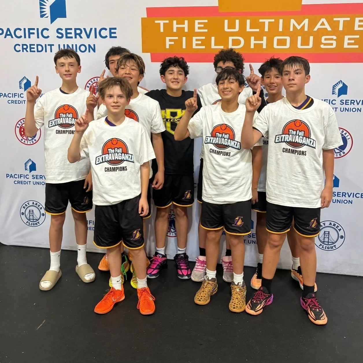 13U Pickney @4ballers_only Fall Extravaganza🥇#LakeshowFam💜💛
