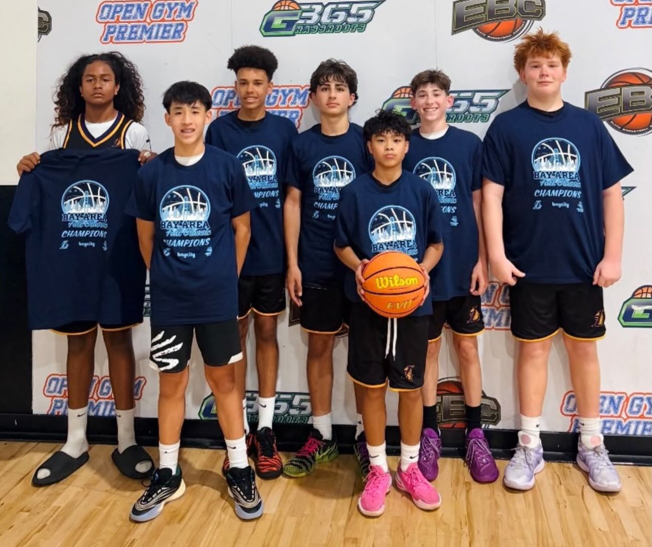 14U Duckett @bcb__events Fall 🥇#LakeshowFam💜💛