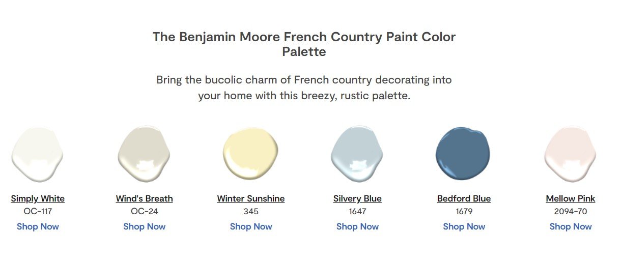 French Country Palette