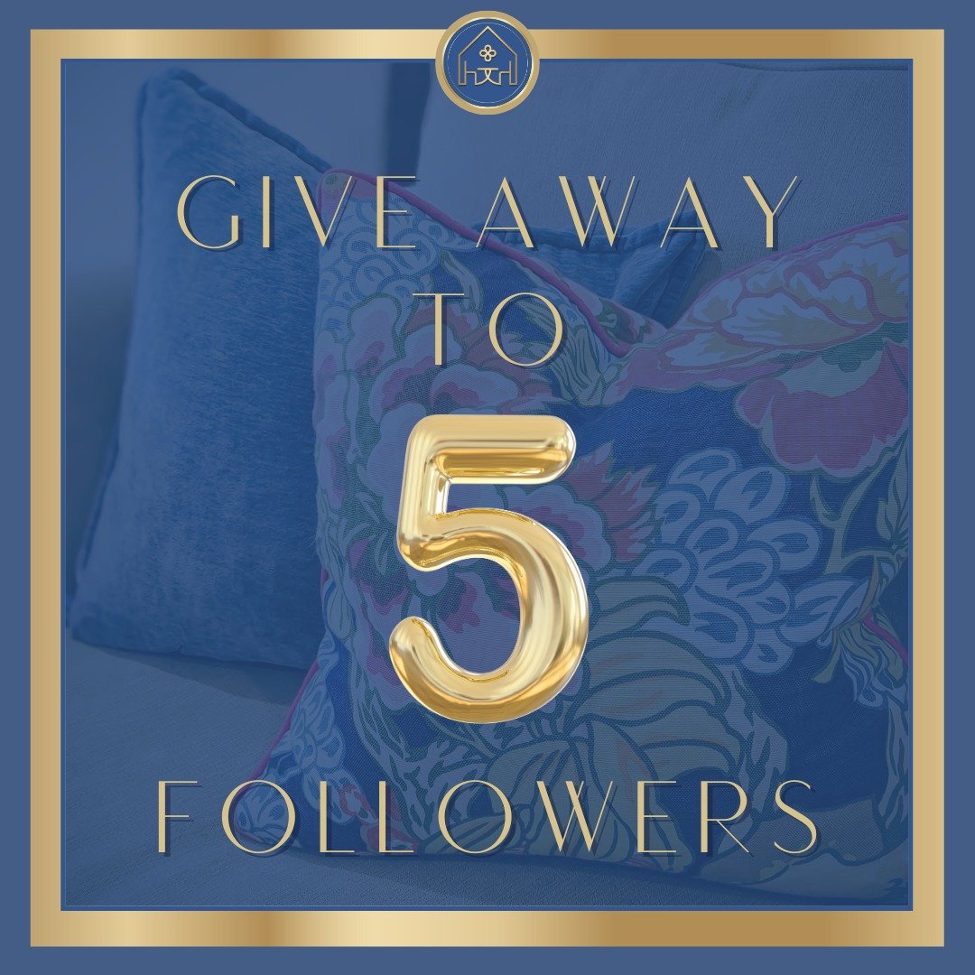 I've never done this before, but I'm giving away 5 thirty minute sessions to the first five followers who comment on my post.

Are you ready to upgrade your home from builder basic to living in luxury, personalized to your exact design style (and fun