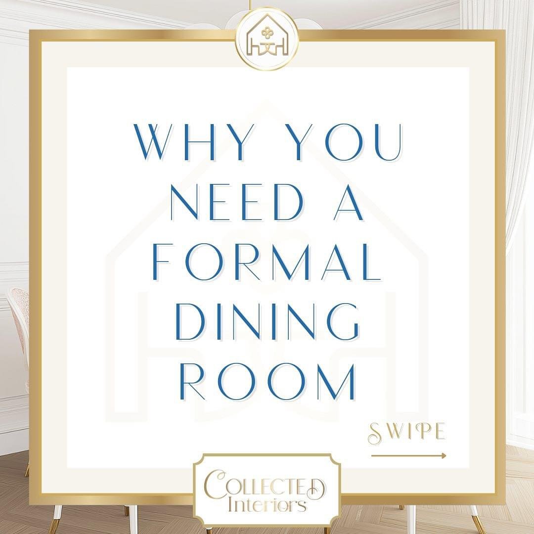 The holidays are coming! One of my favorite parts, other than decorating for the seasons, is the food!
.
&ldquo;Formal dining rooms&rdquo; only reserved for special occasions are OUT! Today, the modern dining room is all about creating a comfortable,