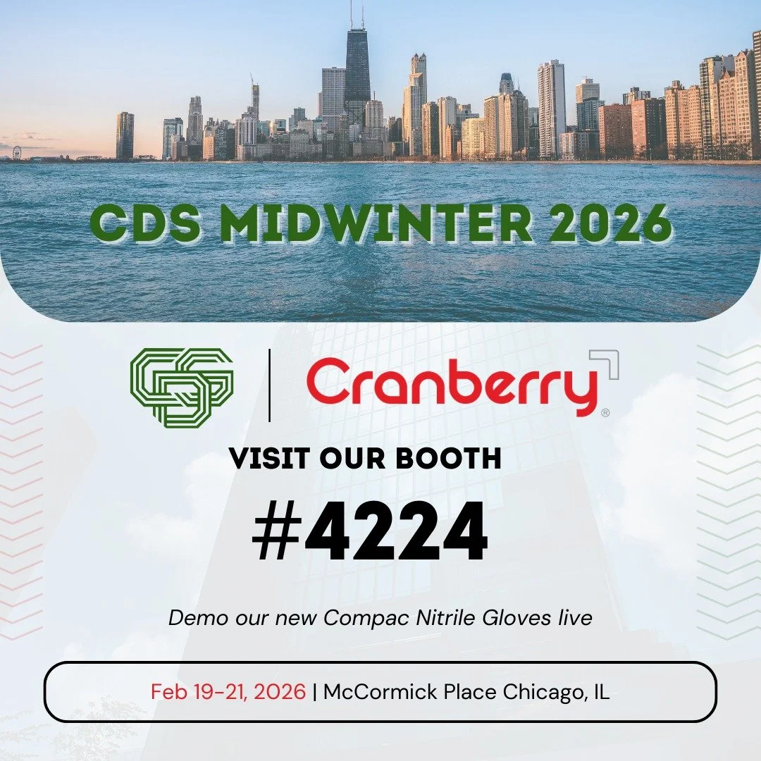 Cranberry is heading to CDS 2026! 🦷✨

Join us Feb 19&ndash;21 and stop by Booth #4224 to experience our latest innovations!

#MidwinterMeeting #MWM26 #CranberryUSA