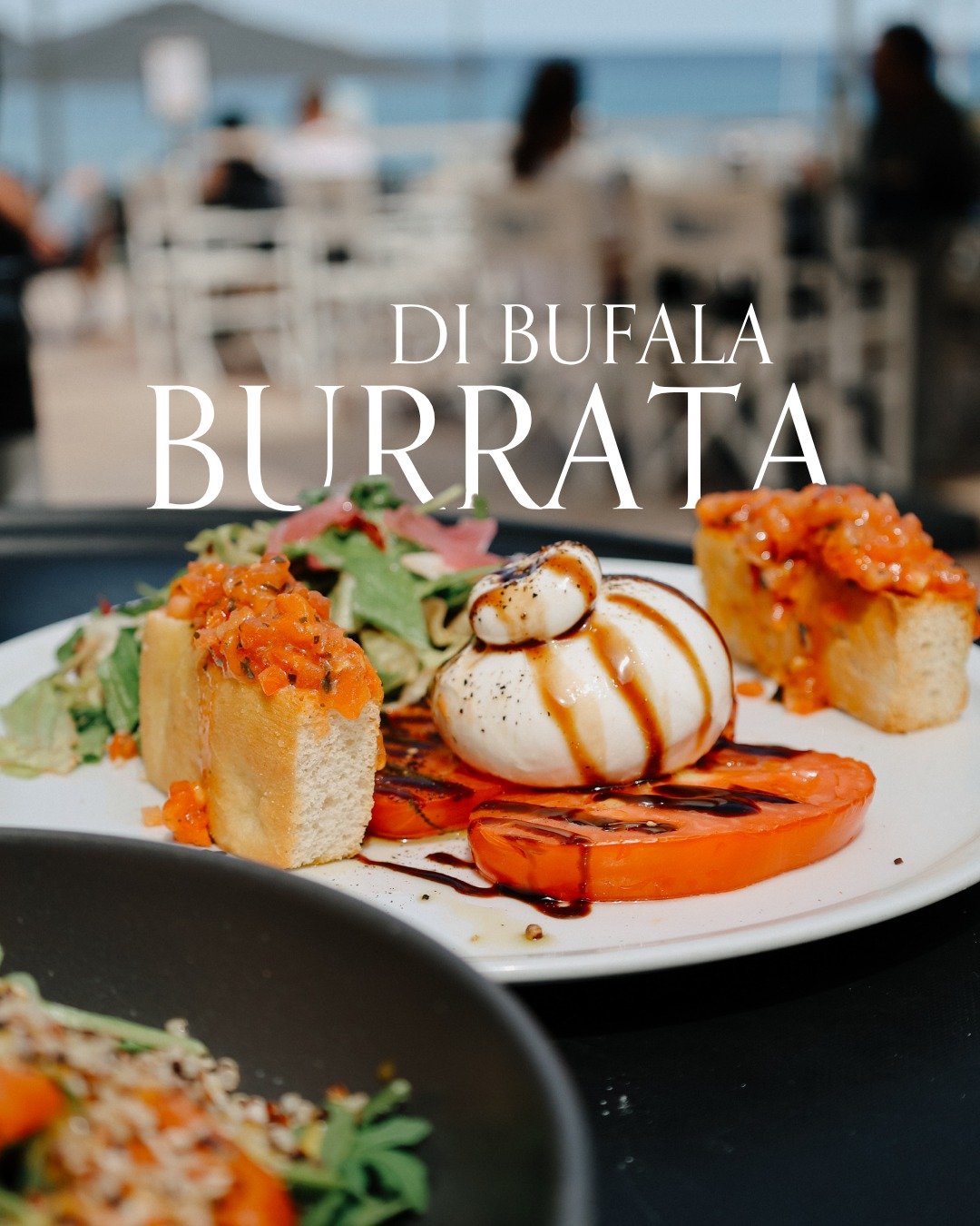 Burrata di Bufala, focaccia et tartare de tomates 🍅
Des produits simples, frais et gourmands, &agrave; savourer tranquillement en terrasse face &agrave; l&rsquo;oc&eacute;an ! 🌊

📍 Biarritz Beach &ndash; Grande Plage, 64200 Biarritz
#biarritzbeach