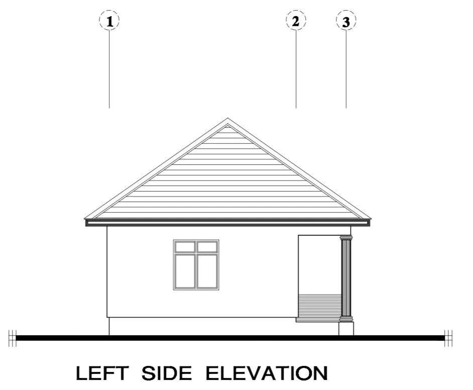 Left Side Elevation