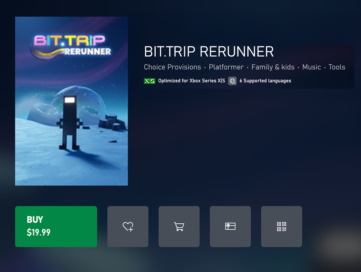 Bitrunner Steam BIT.TRIP RERUNNER +RUNNER MAKER