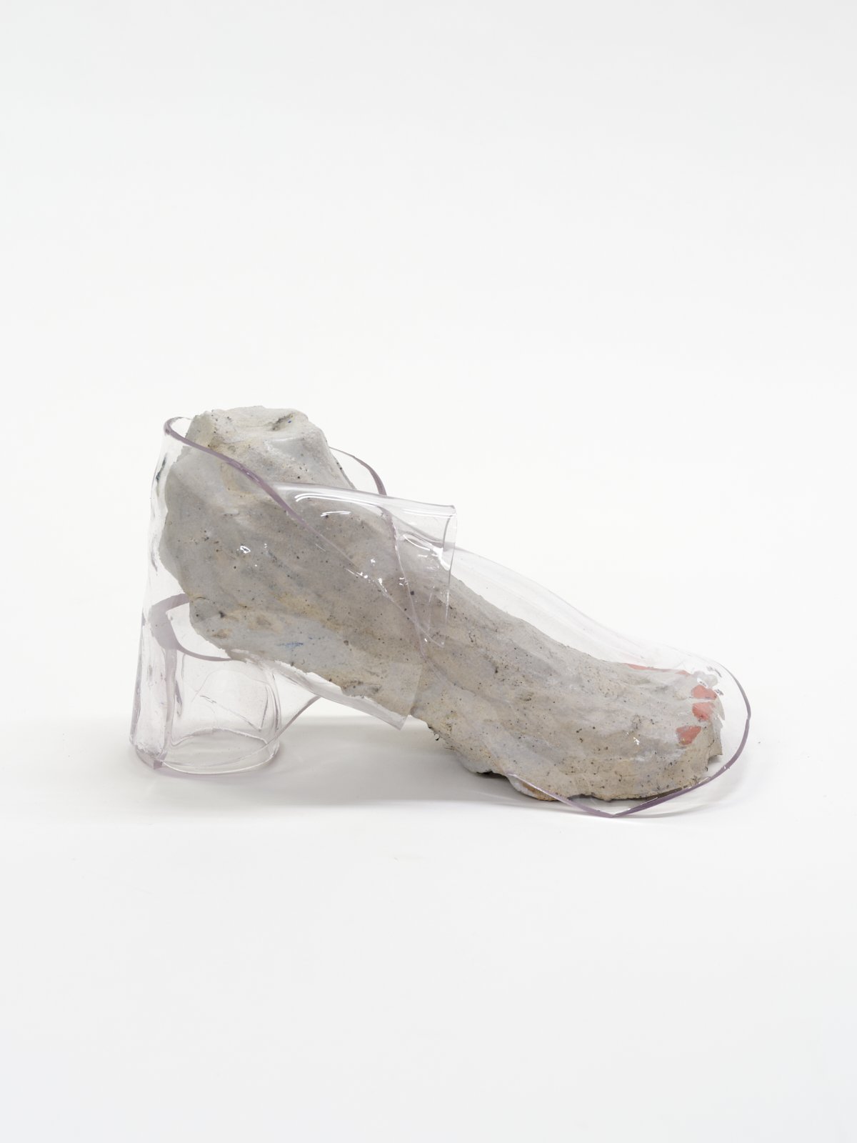  Becky Kolsrud   Slipper , 2020-2023  ceramic and plastic  6h x 8w x 5d in  15.24h x 20.32w x 12.70d cm   