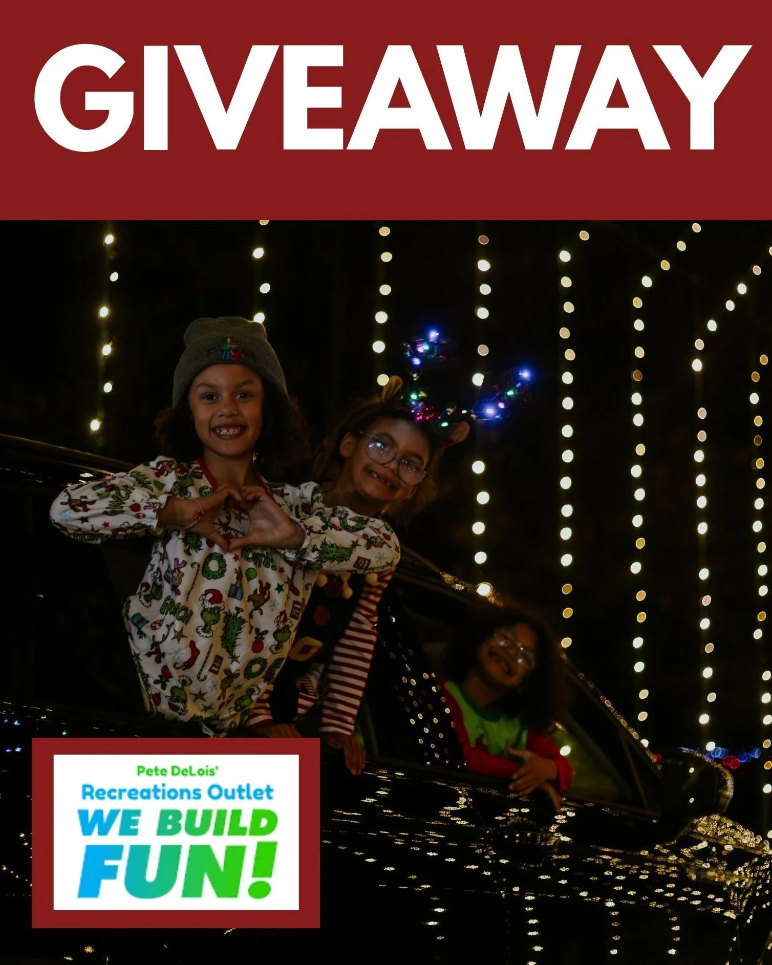 🎅GIVEAWAY🎅 Calling all Playground Enthusiasts!! We&rsquo;ve teamed up with @recreationsoutlet to offer one FREE birthday party at Recreations Outlet, along with a FREE TICKET to our show, valued at $330! ✨🎄

Here's how you can enter:
1. Follow us 