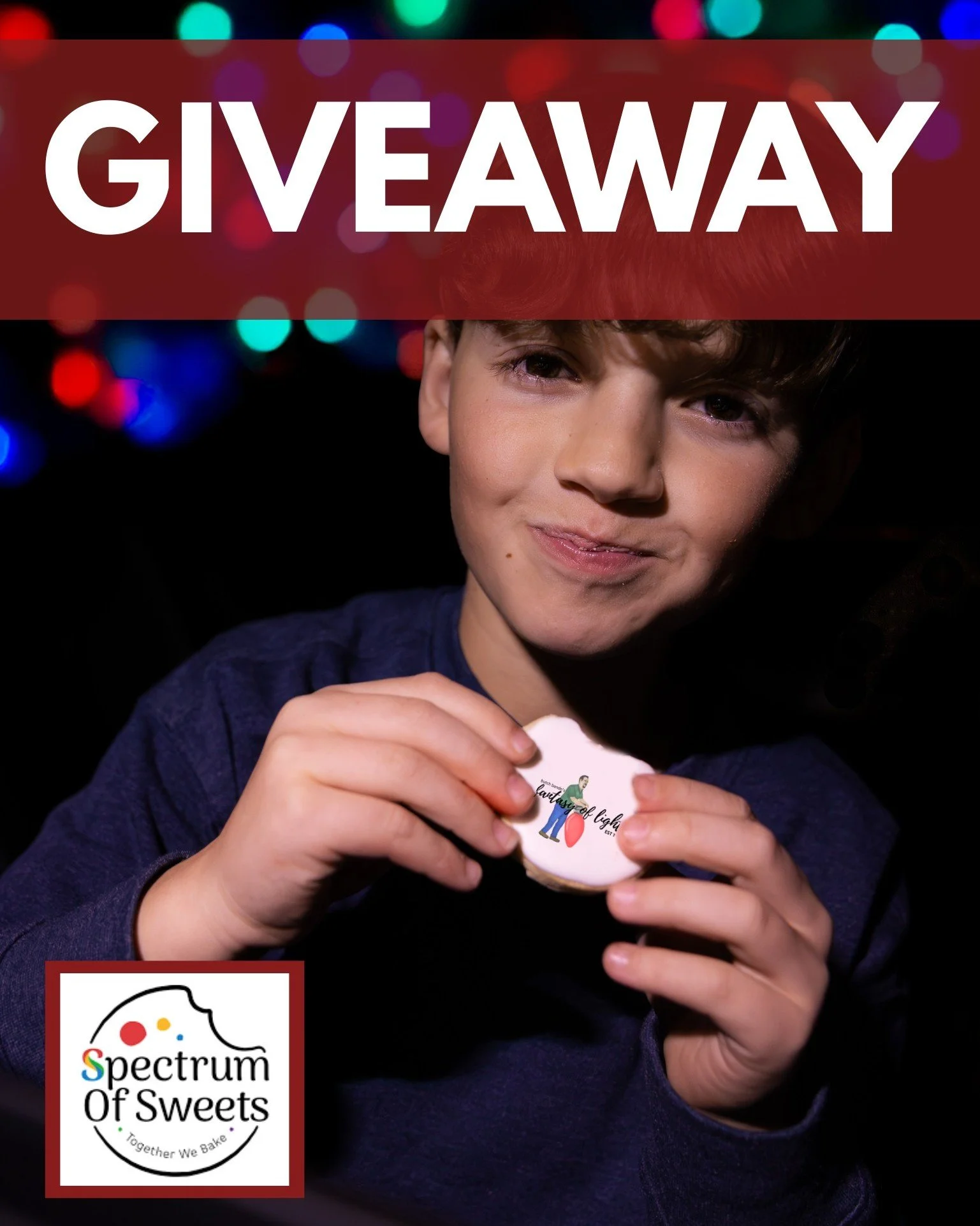 ✨GIVEAWAY ALERT✨ We have partnered with @spectrumofsweets  to bring you all one FINAL giveaway! We will be giving away one FREE cookie decorating class for 10, including 6 cookies per person, valued at $250! Here's how you can enter:

1. Follow us an