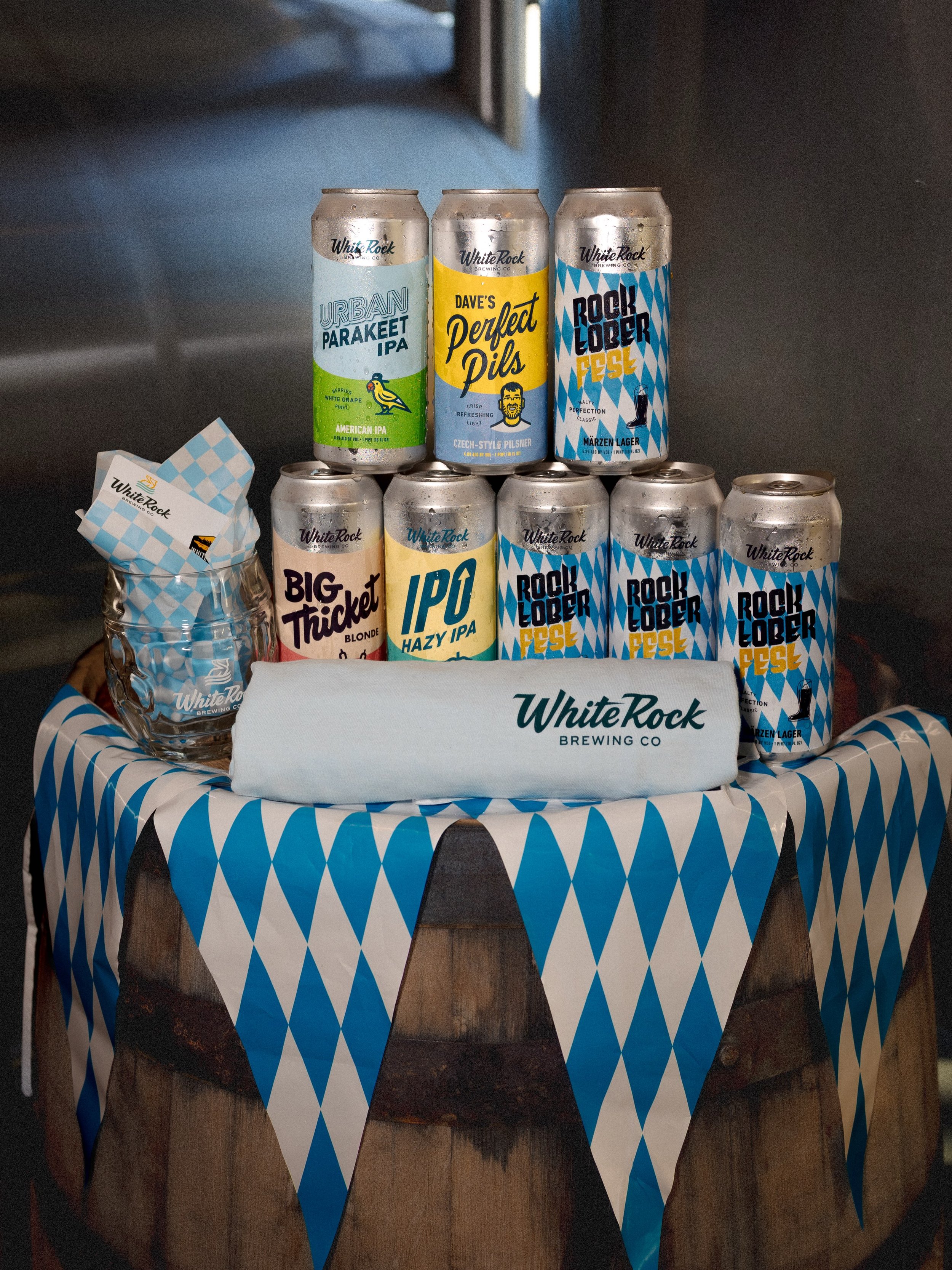 🚨 ALEHOUSE OKTOBERFEST GIVEAWAY 🚨 We are so excited for this year&rsquo;s Rocktoberfest that we are doing a giveaway to one of our lucky alehouse supporters! Win a $25 gift card, two 4-packs, a White Rock branded mug, and this year&rsquo;s Rocktobe