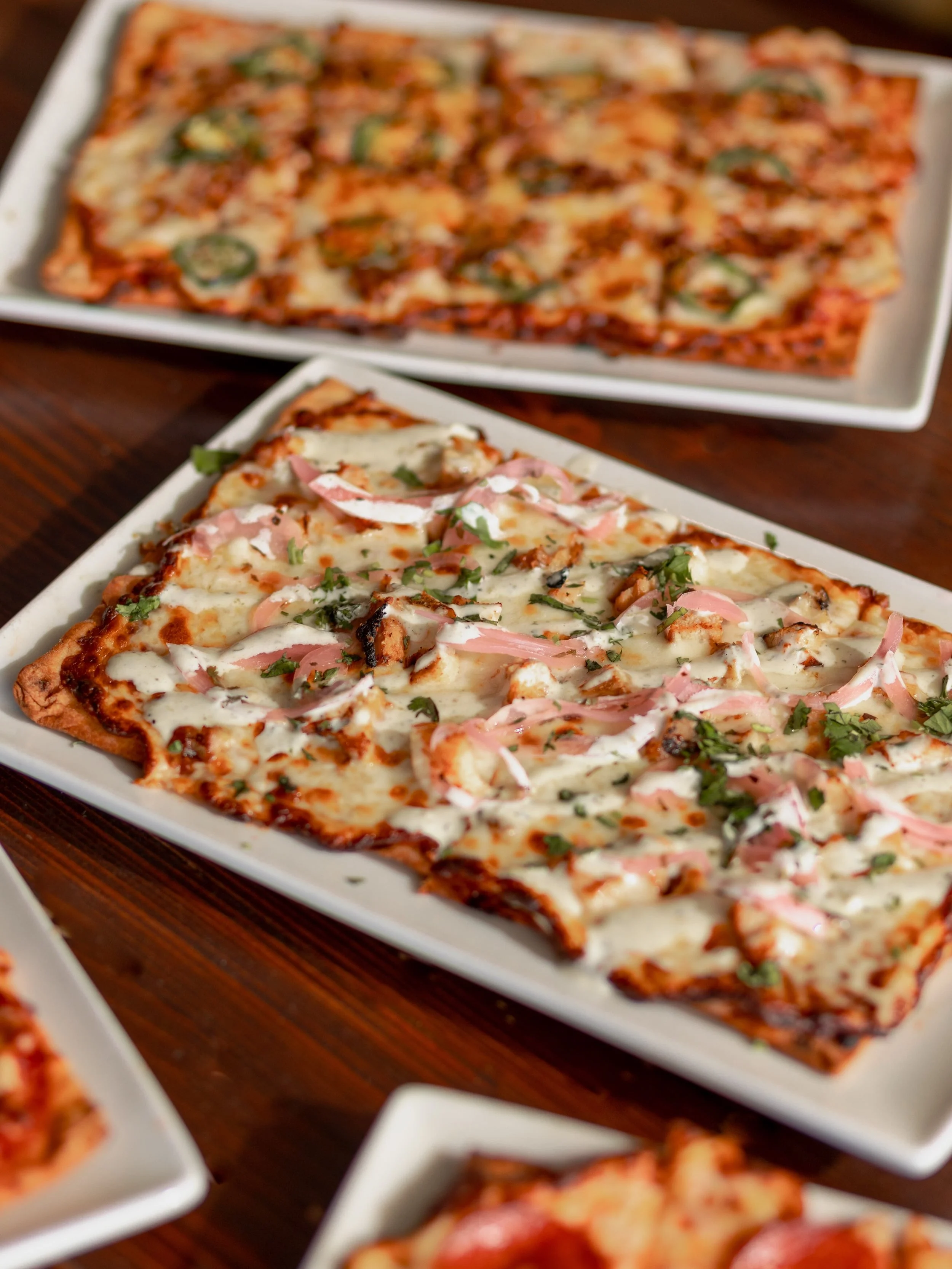 🍻OPEN AT NOON🍻 this Monday for the holiday. Come grab lunch and a beer with the fam! We&rsquo;ve got $8 flatbreads all day long.