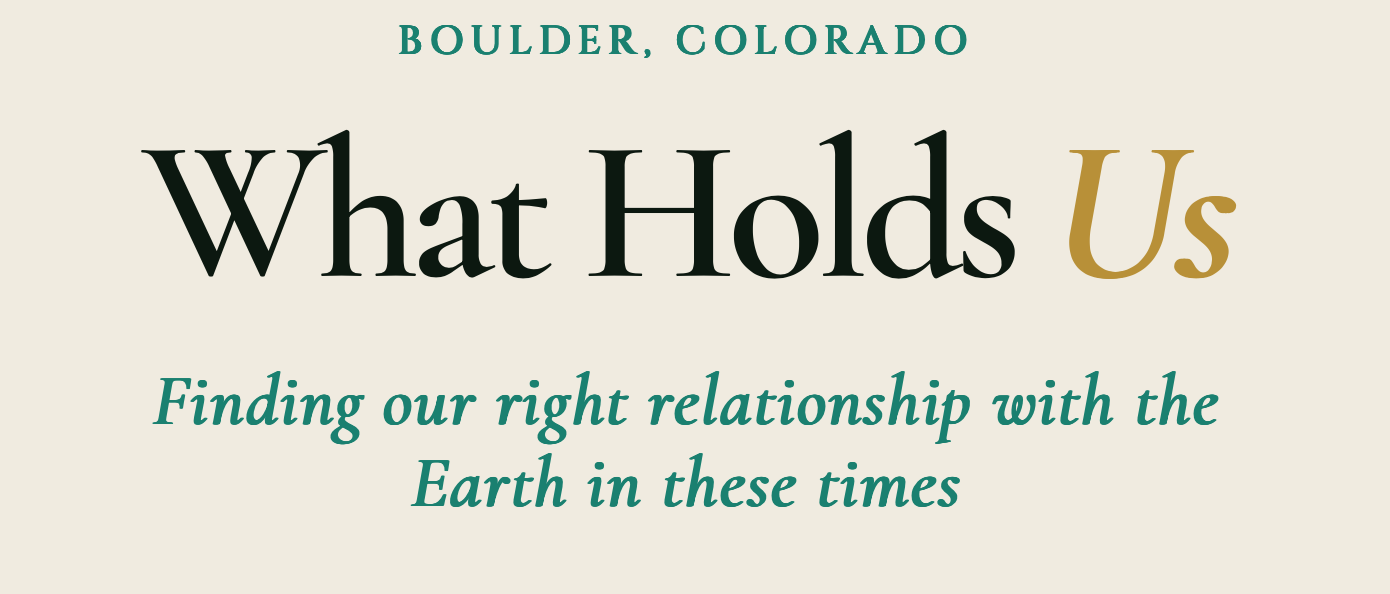 What Holds Us — Workshop 1: She Who Came Before