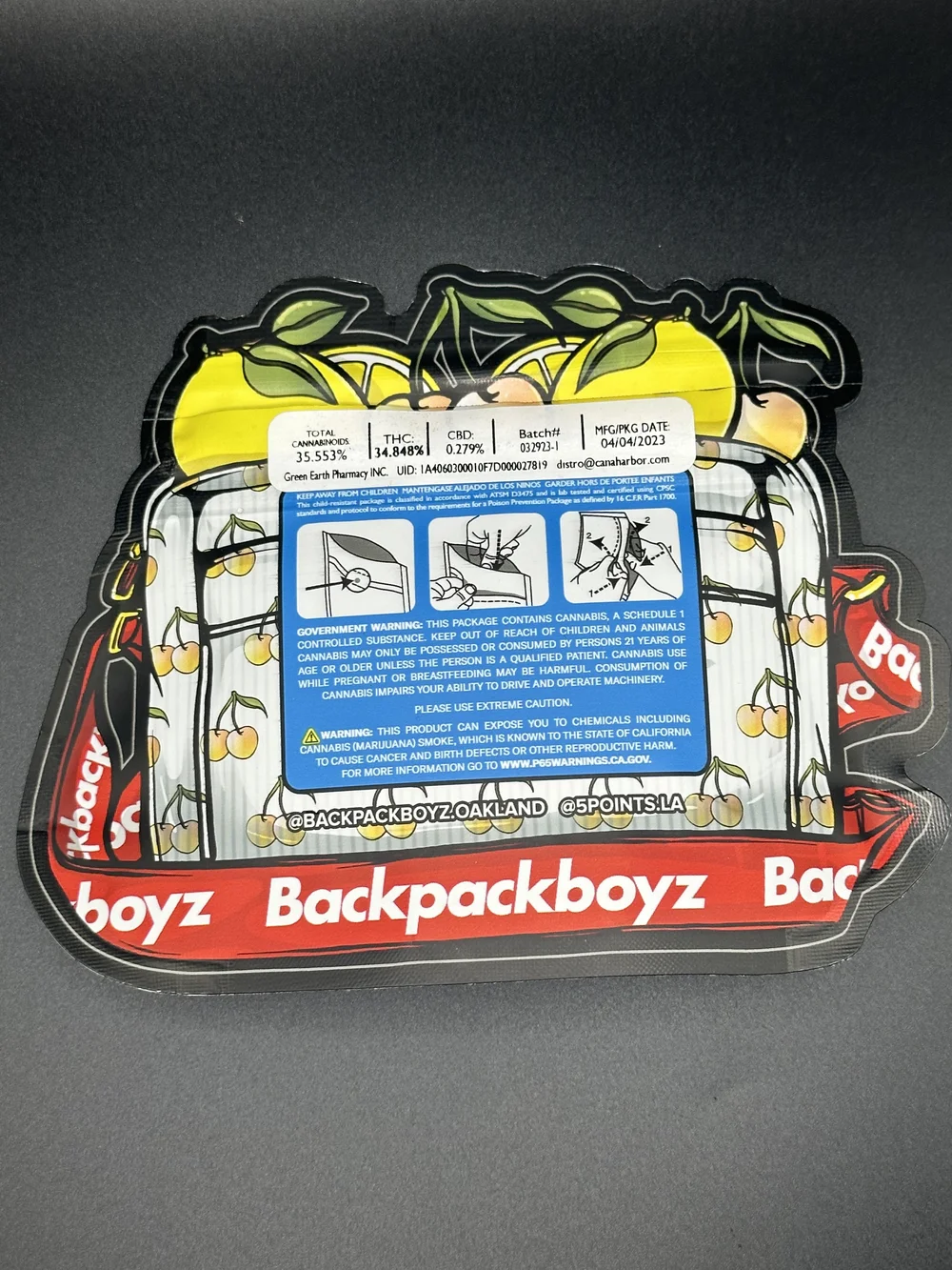 BackPackBoyz (3.5 Grams) — Recreational Plus NYC