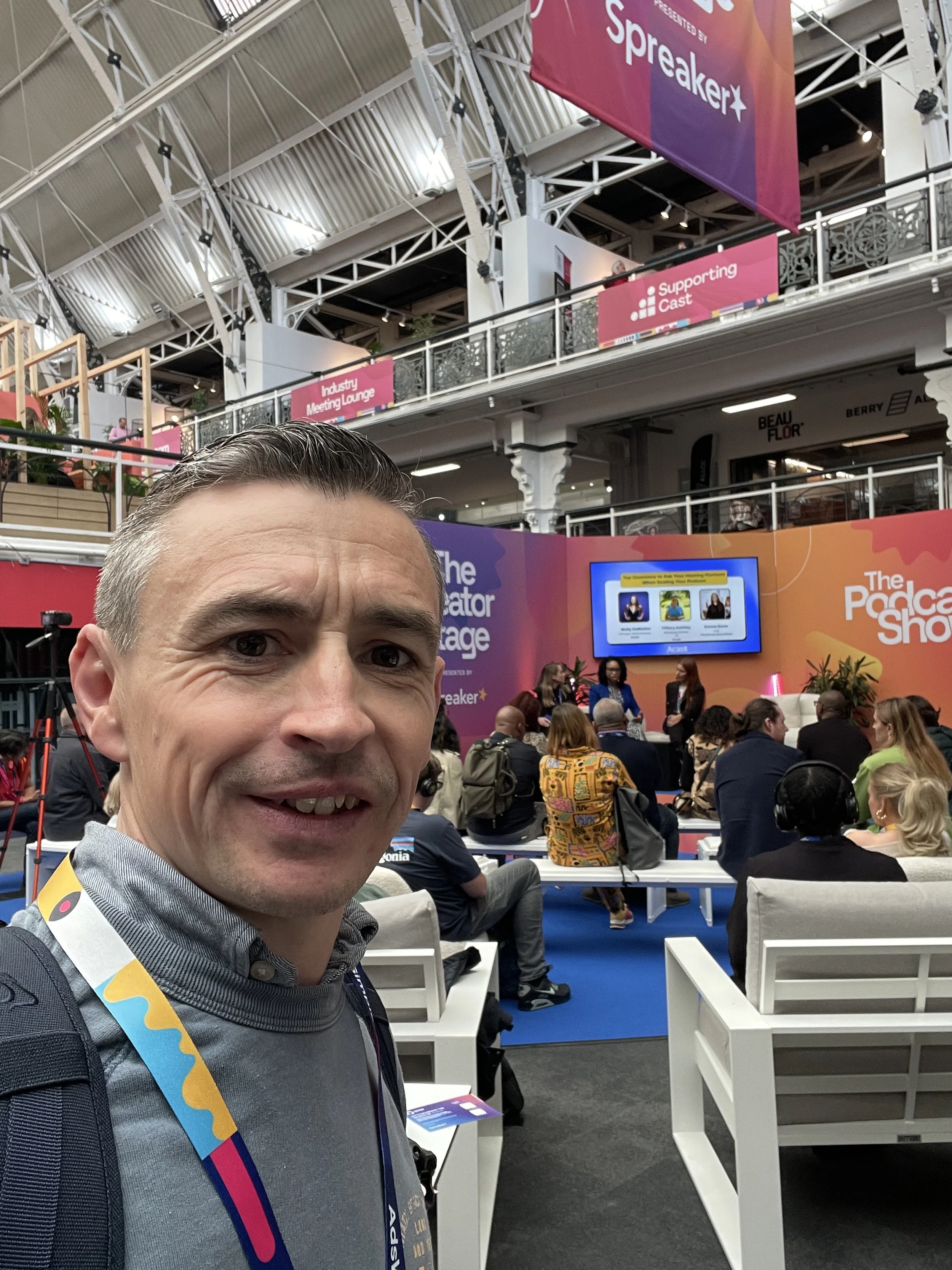 Steve at the Podcast Show 2024