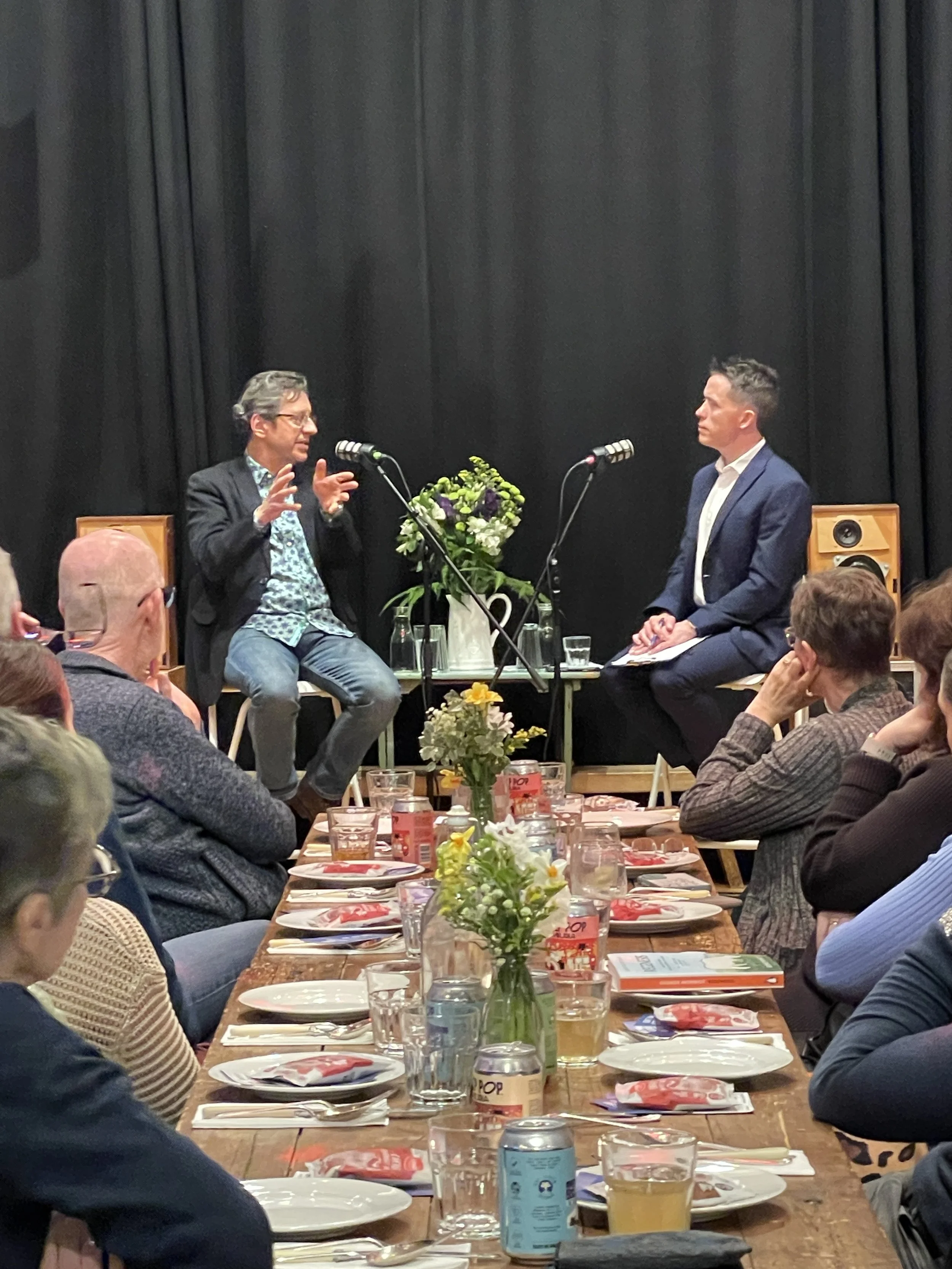 Dr Alan Desmond interviews George Monbiot - Podcast coming soon