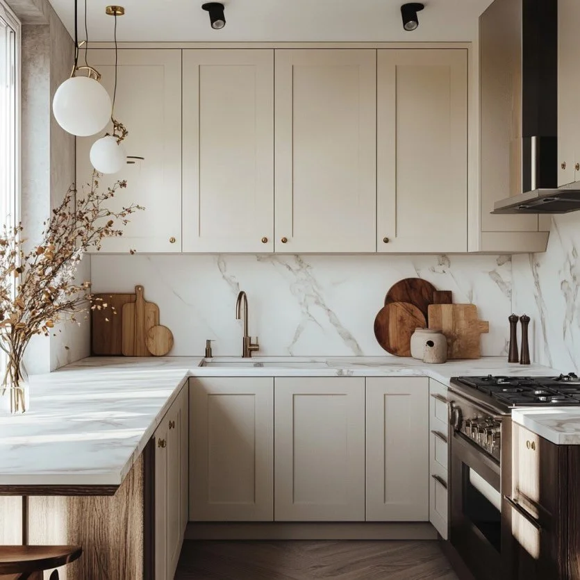 A kitchen doesn&rsquo;t have to be big to be functional and practical ☺️