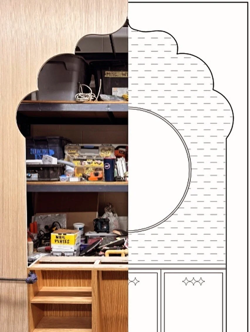 When it&rsquo;s finally happening 🤩 

Taking those signature arches to the next level by combining South Asian ornamental elements with organic minimalism. This one will be special ✨

&bull; right: the design 📐💻 #DOMAdesign 💋
&bull; left: the fab