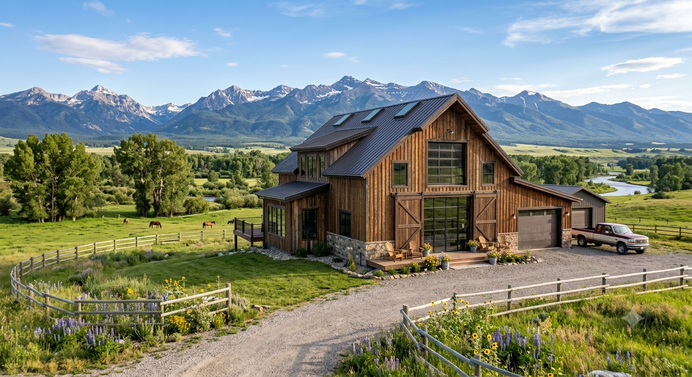 Barndominium, Modular, or Stick-Built on Montana Land?