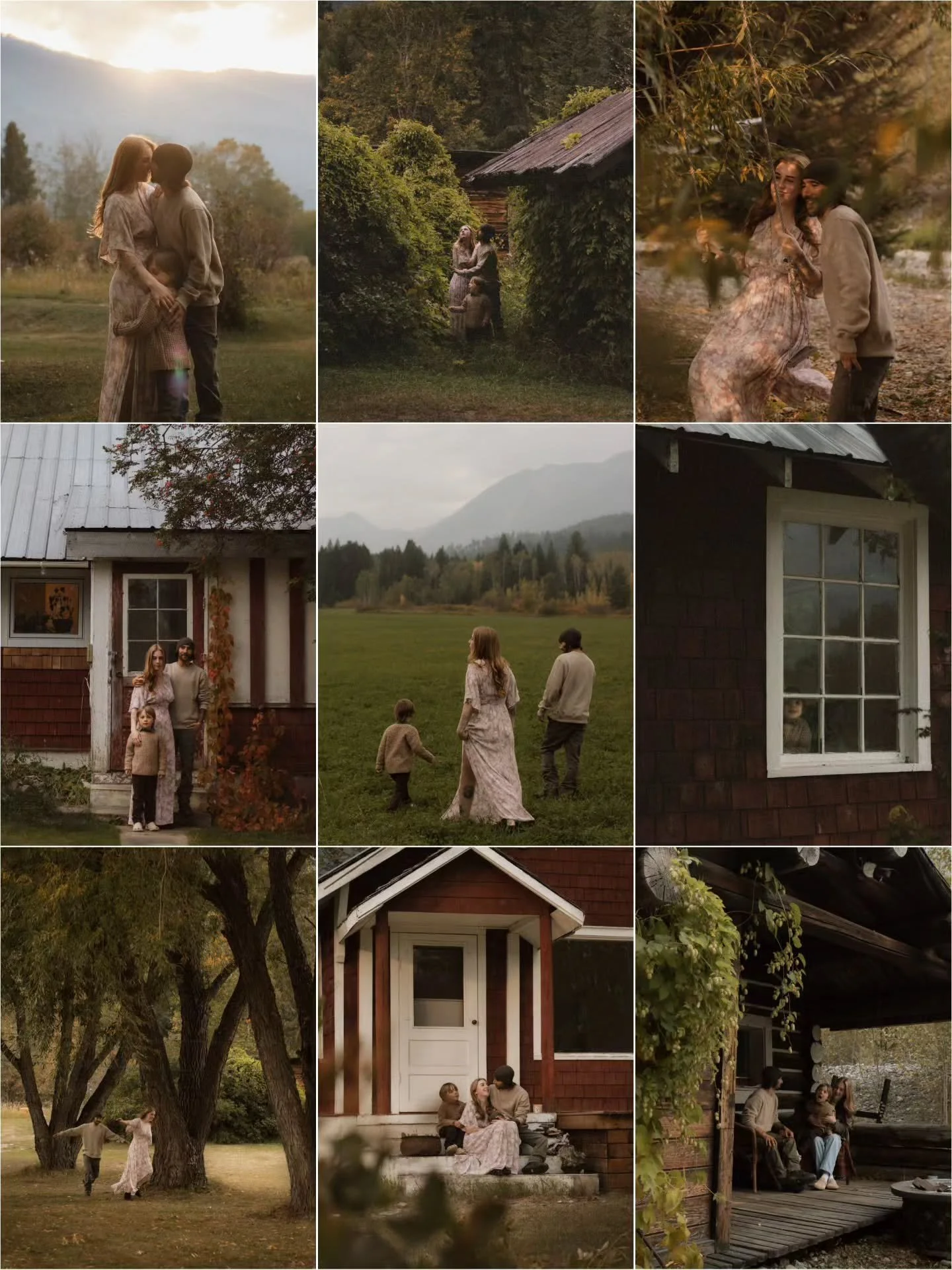 &quot;There's a cute red house, tree swing, and willows. What do you think?&quot;

This is truly music to my ears.

Charm, character... excellent pieces to extraordinary photos.

What do you think? 

Mountains or old charm?
.
.
.
.
.
.
.
.
#familypho