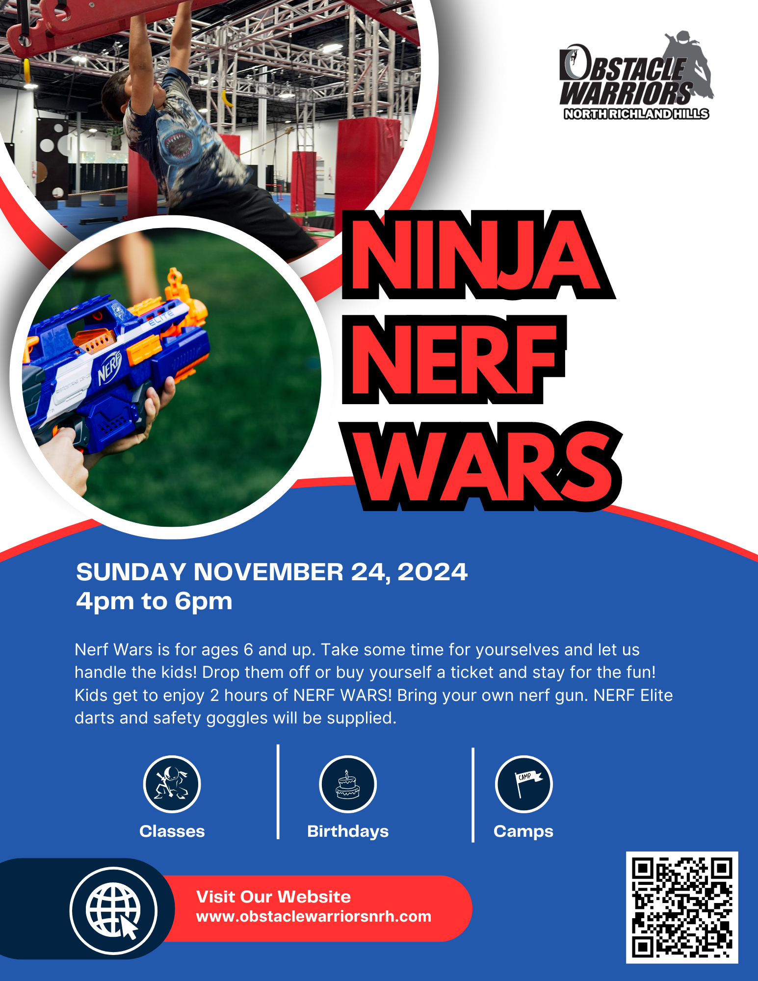 Fun Things To Do in Dallas Fort Worth Ninja Nerf Wars! — Obstacle Warriors