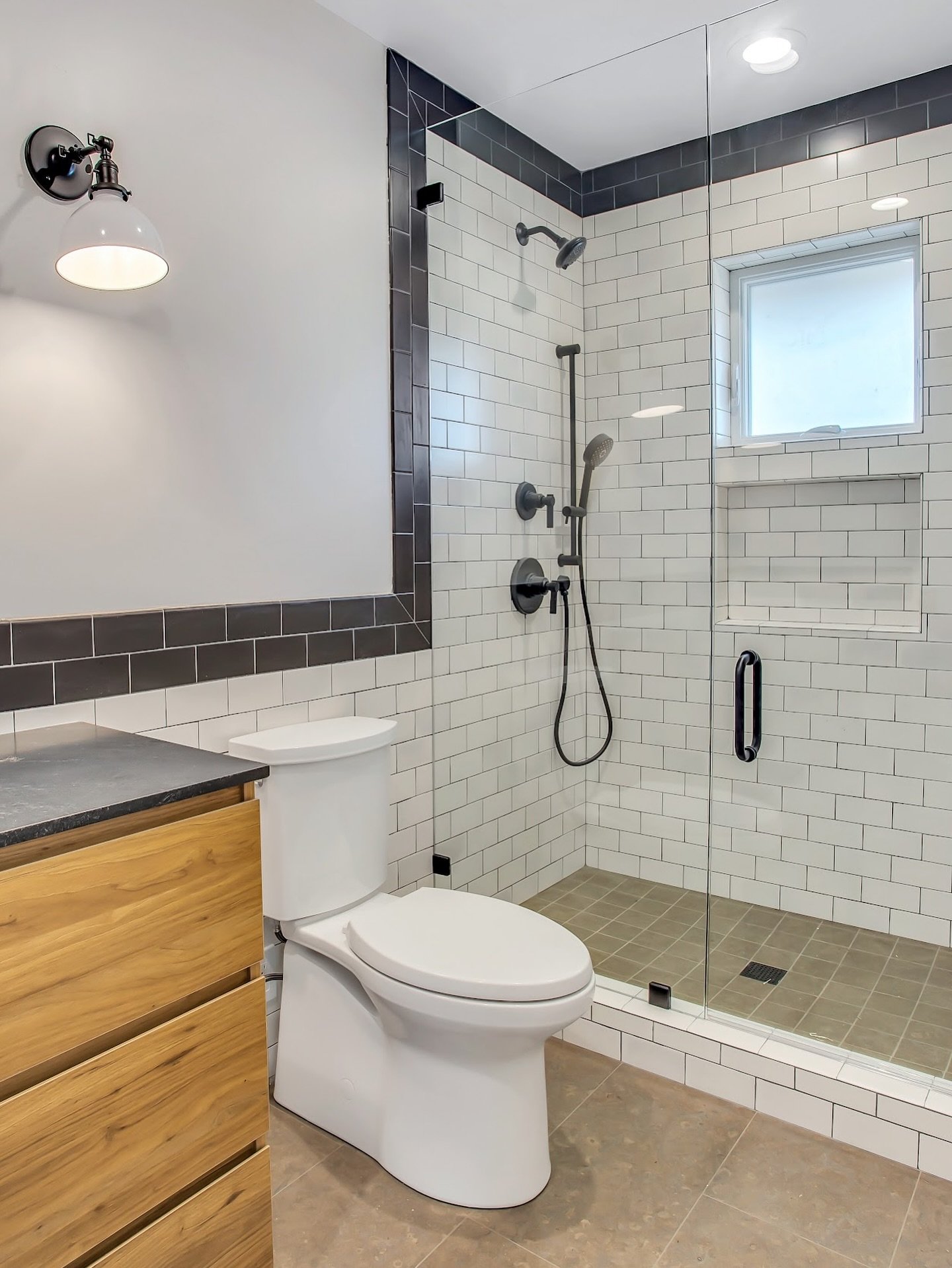 Sleek black and white? Bold pops of color? Whatever your style, JLS has you covered! 

#JLSHomeDesign #BathroomInspo #TileInspo #DesignAndBuild #HomeDesignIdeas