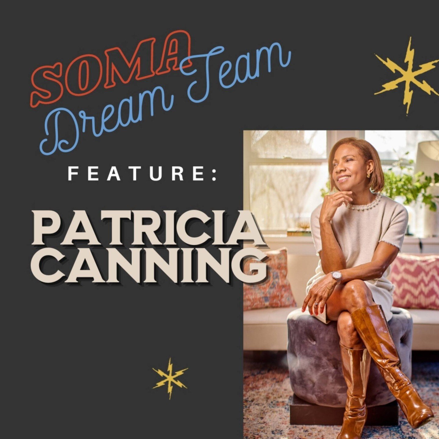 I have so much fun doing these SOMA Living Magazine Dream Team makeover features! I get to photograph amazing local women and bring out the superstar in them.
 
Last month, we worked with Patricia Canning. Patricia is a businesswoman, community activ