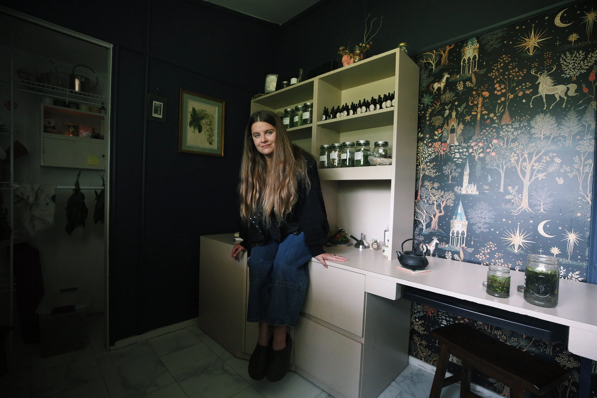 the nursery became the apothecary