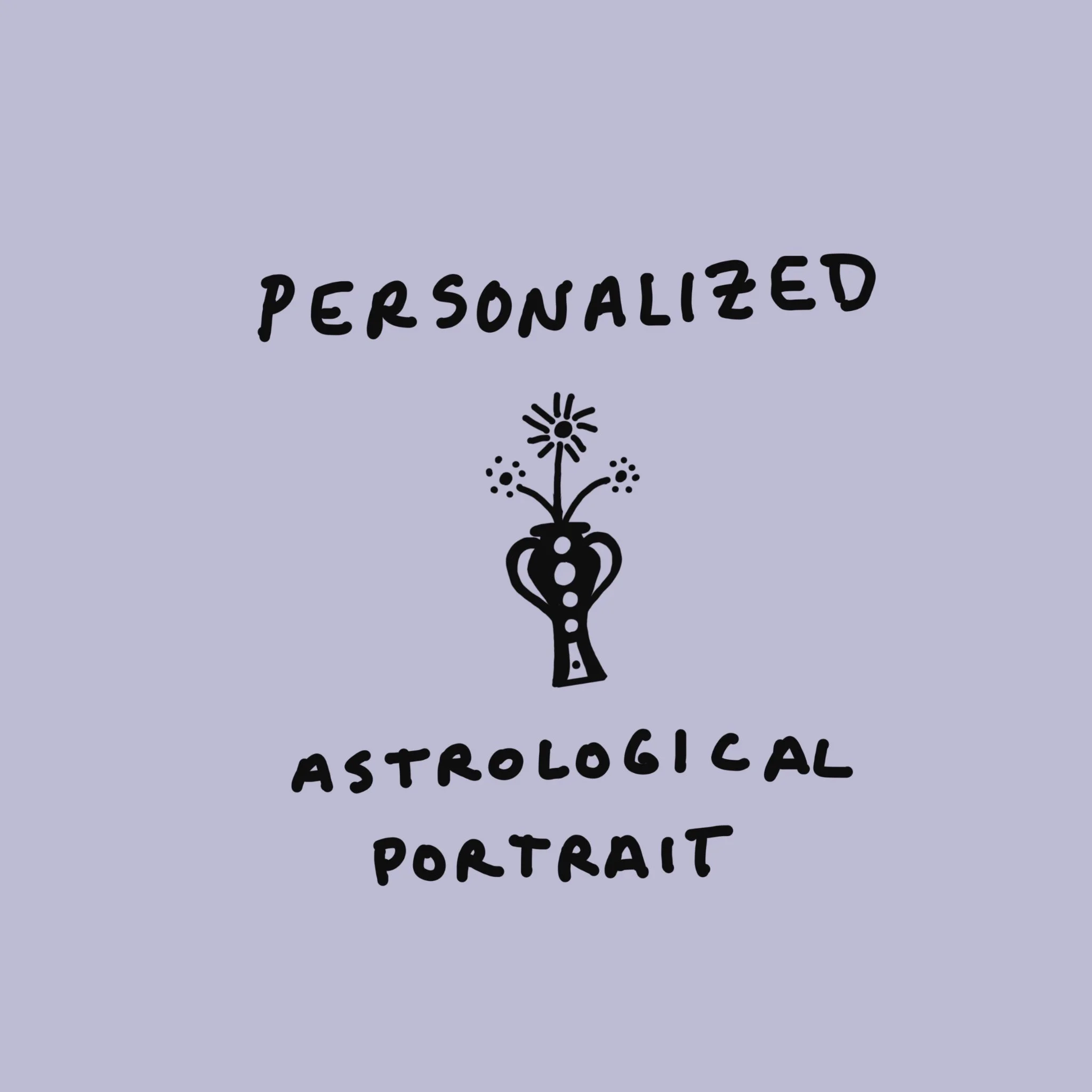 PERSONALIZED Birth Chart Comic