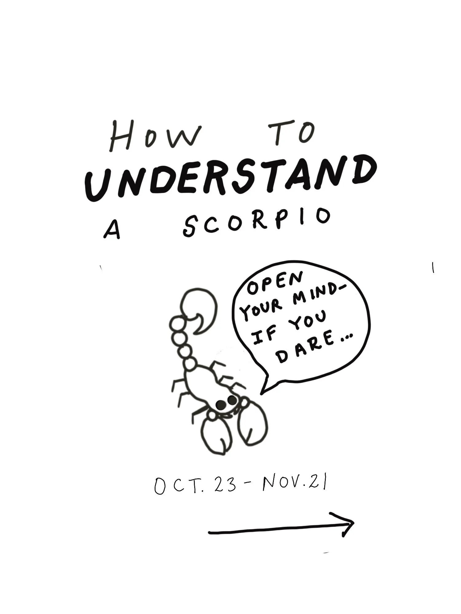 How to Understand a Scorpio