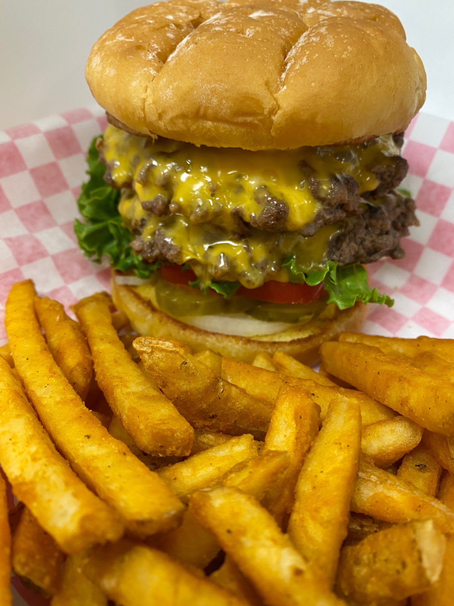 Double Cheeseburger & Fries