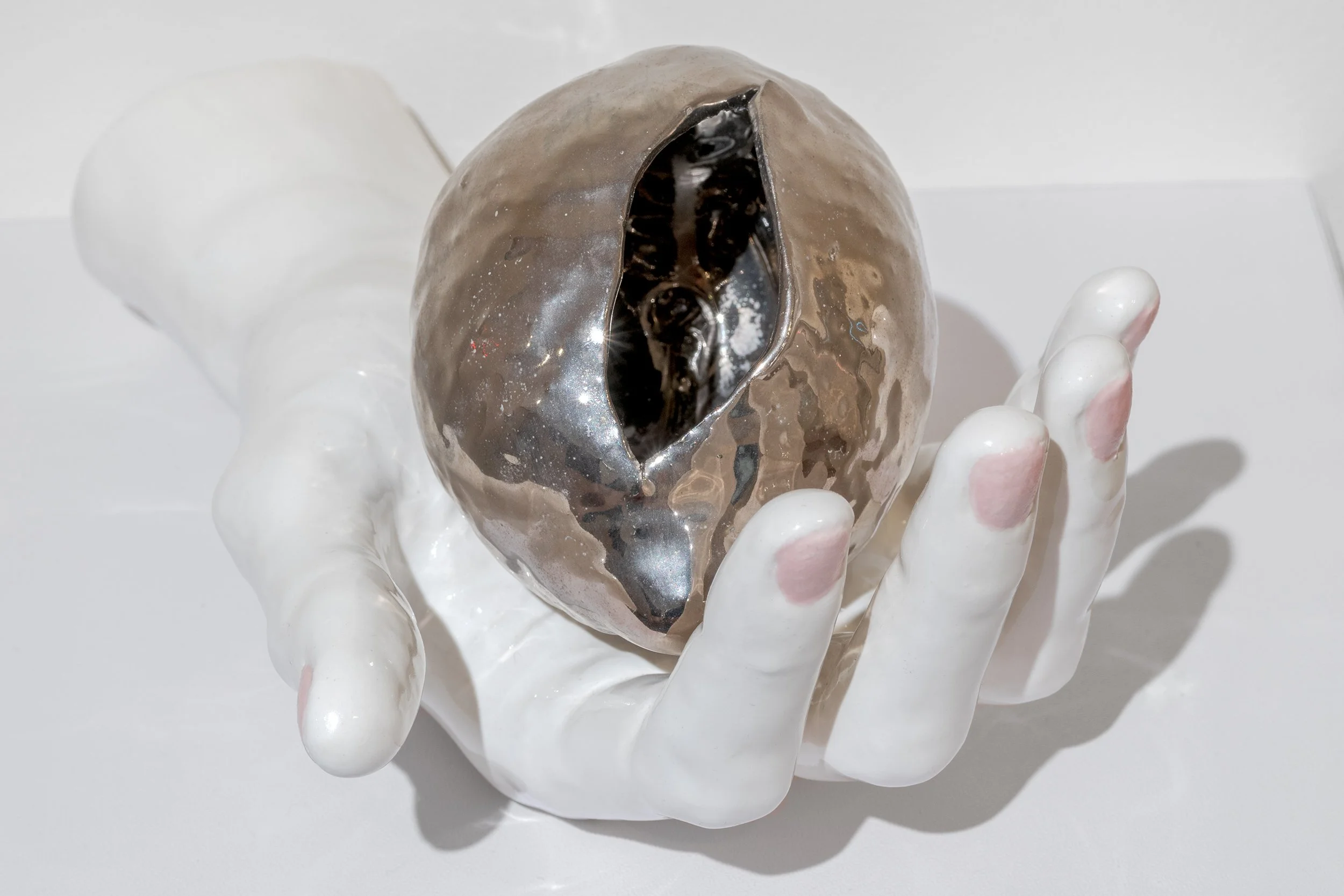 Everything, 2026
Ceramic and bronze
8 x 5 x 4