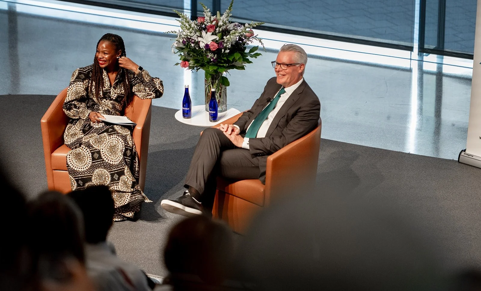 Modupe Akinola interviews Delta Airlines CEO Ed Bastian for Columbia Business School.