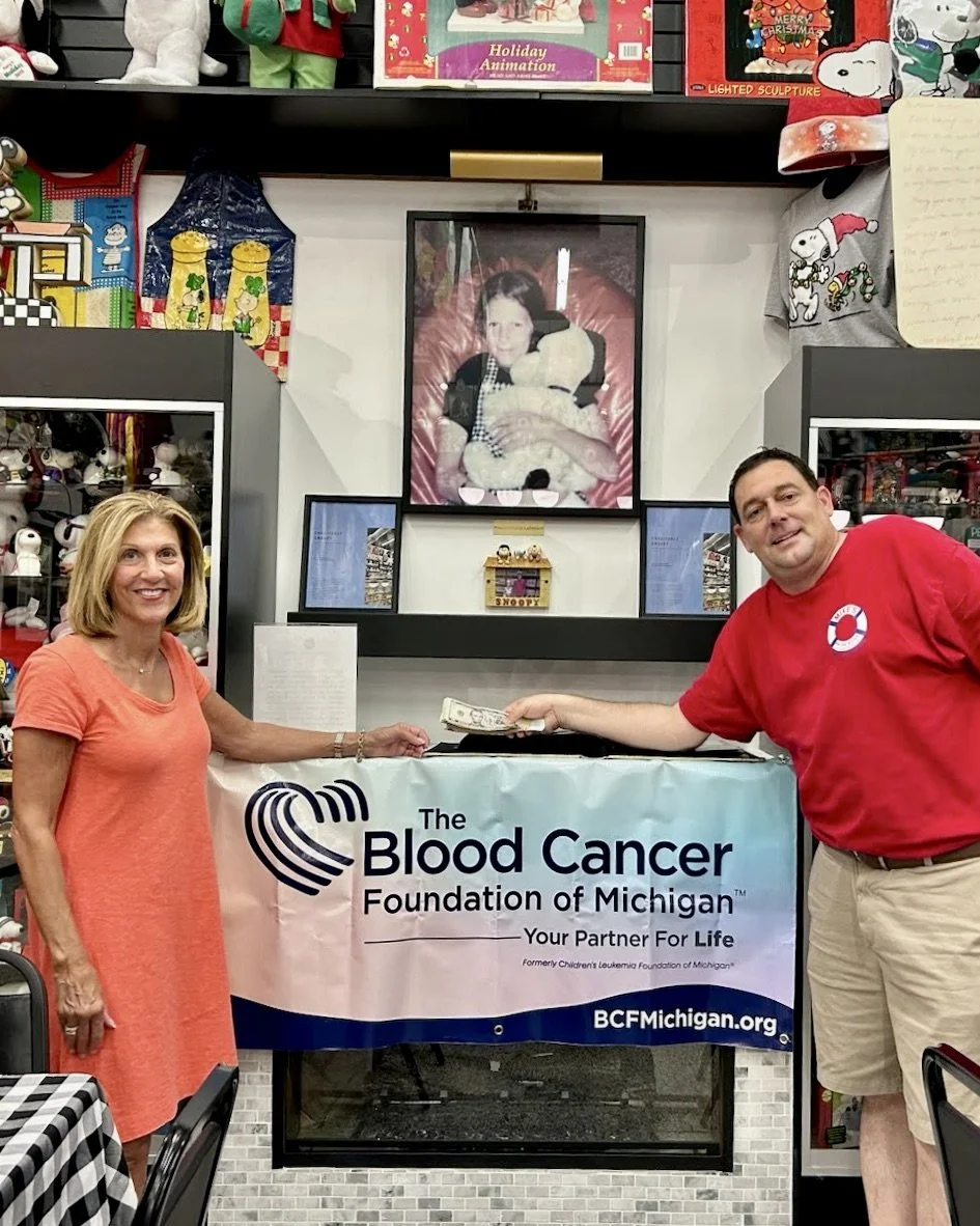 Thanks for helping us to support The Blood Cancer Foundation of Michigan!