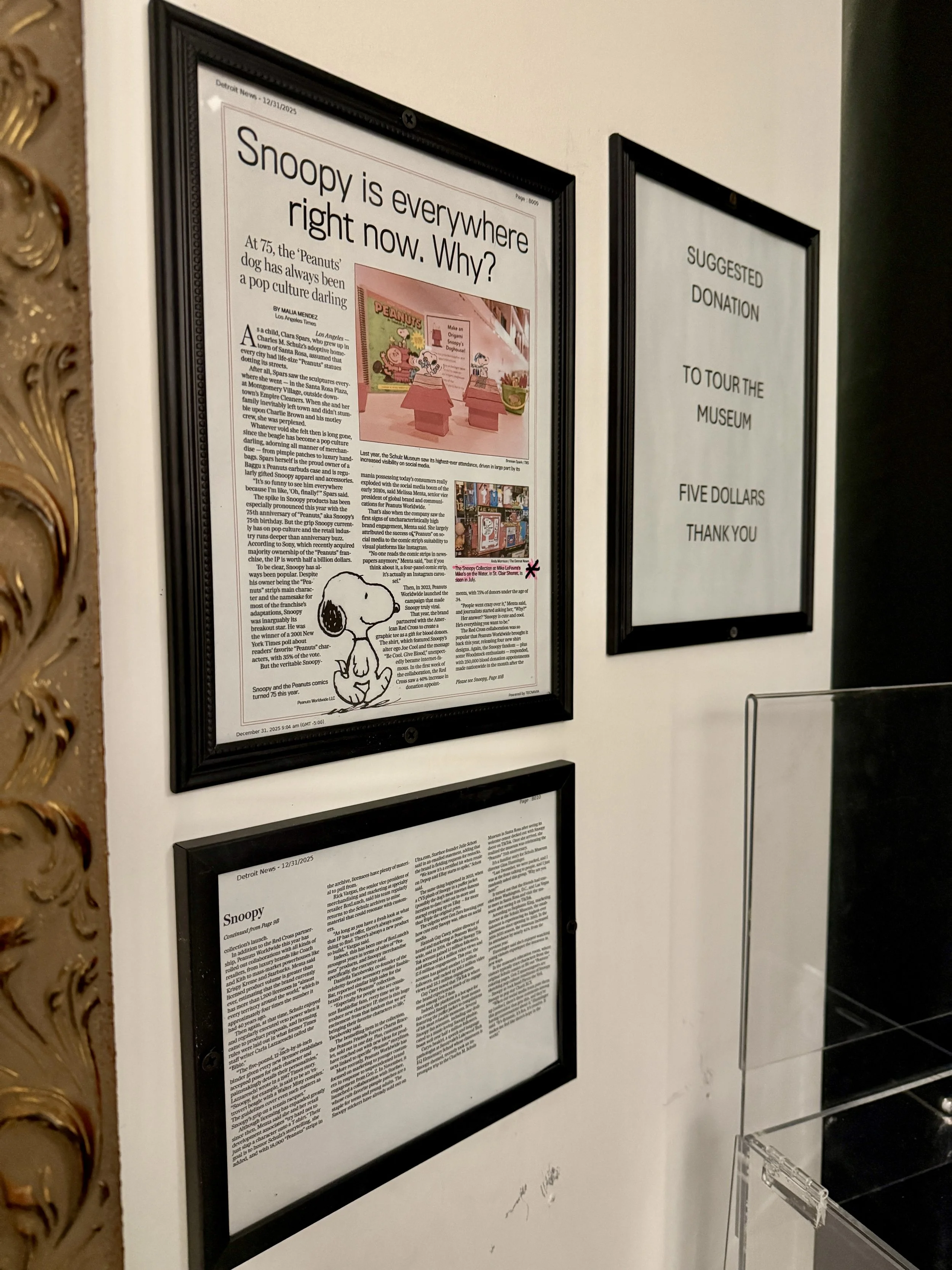 “Snoopy is everywhere right now — from jewelry to pimple patches. Why?” -Malia Mendez, The Detroit News