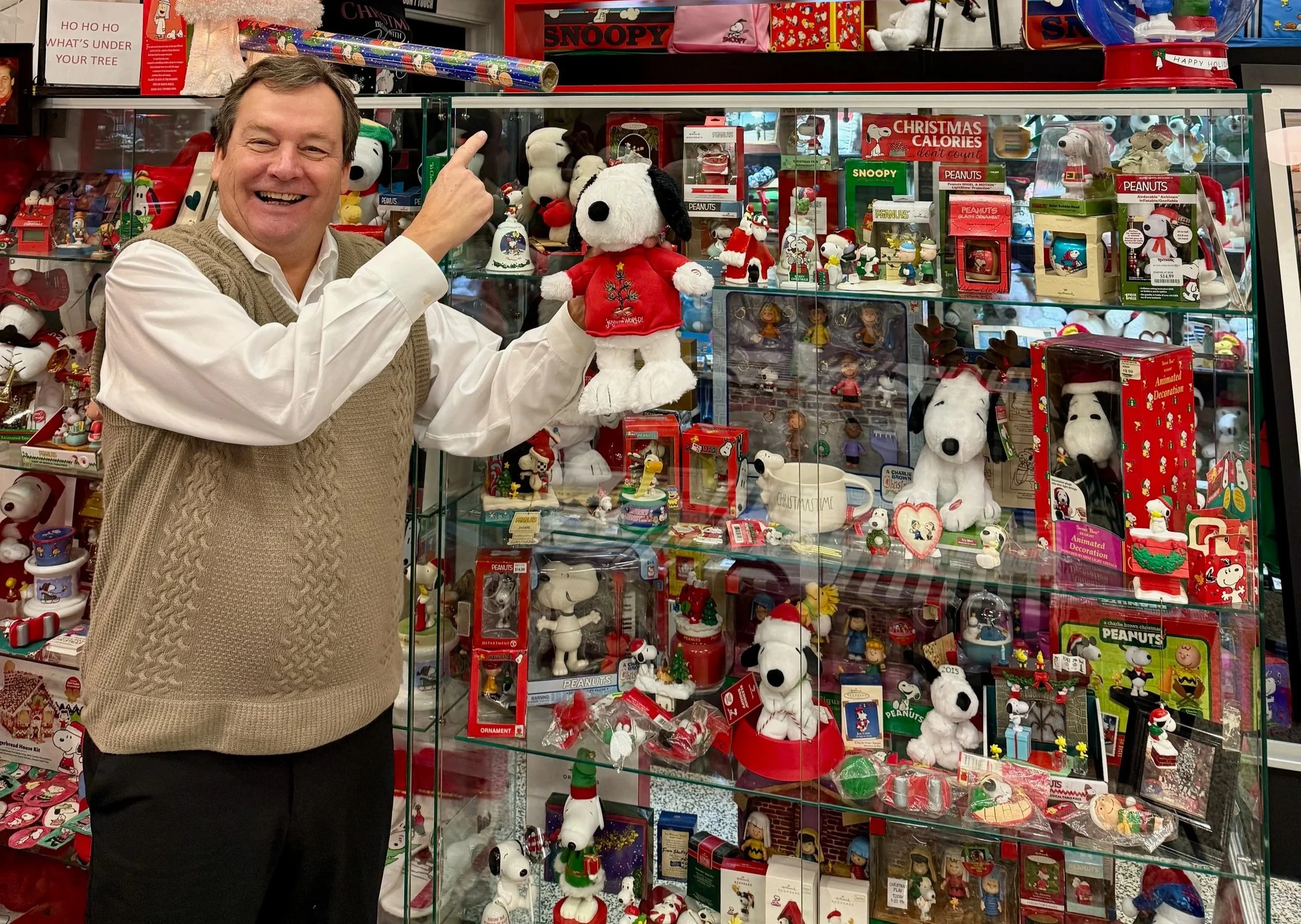 “Mike's On The Water hides a 16,000-piece Snoopy museum on the Nautical Mile” -WXYZ Detroit