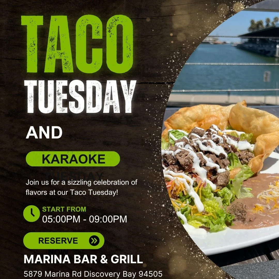 Marina Bar & Grill: Taco Tuesday (w/ Karaoke)