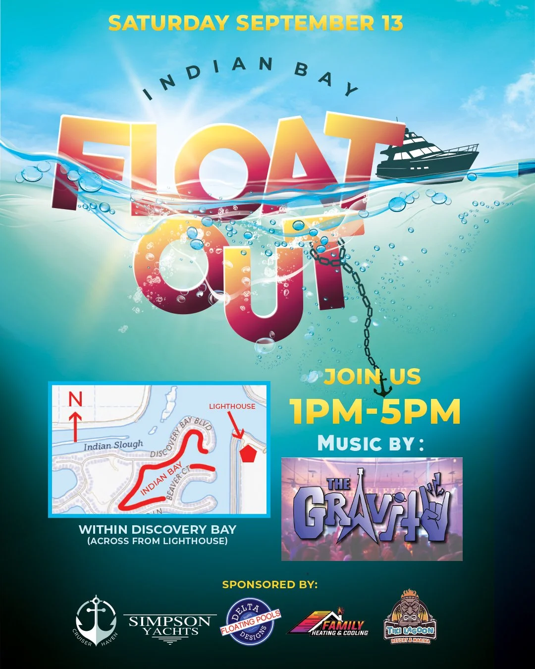 Indian Bay Float Out 2025