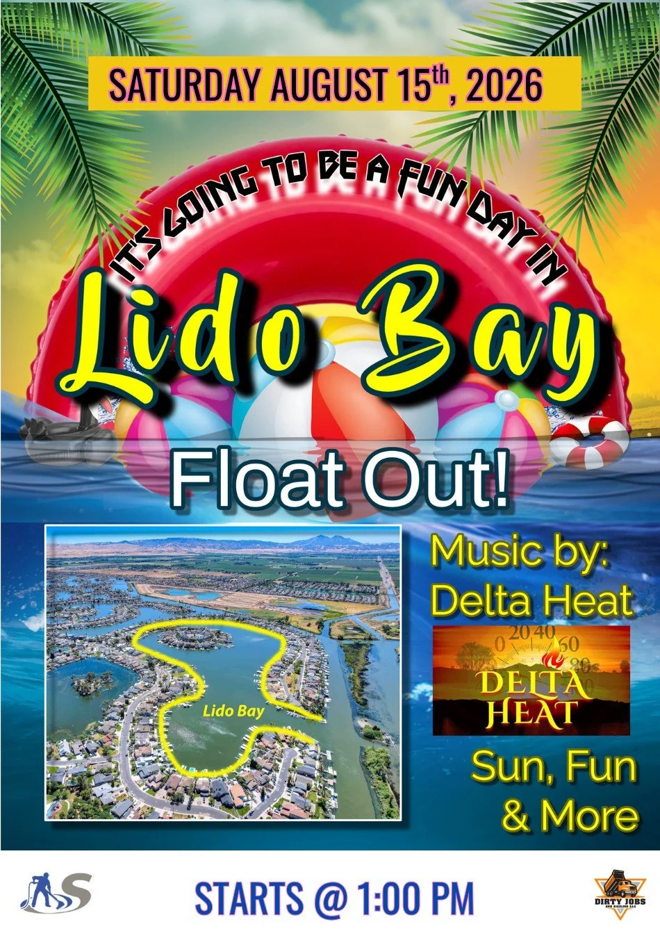 Disco Bay: Lido Bay Float Out 2026